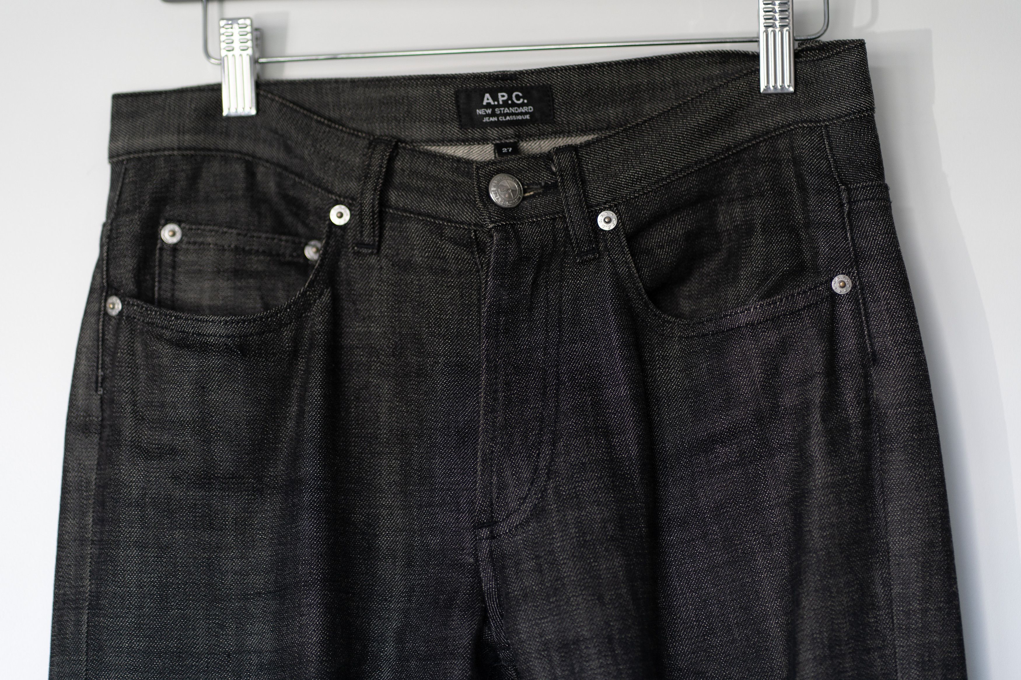 A.P.C. New Standard Slim Gray Jeans Size US 29 - 2 Thumbnail
