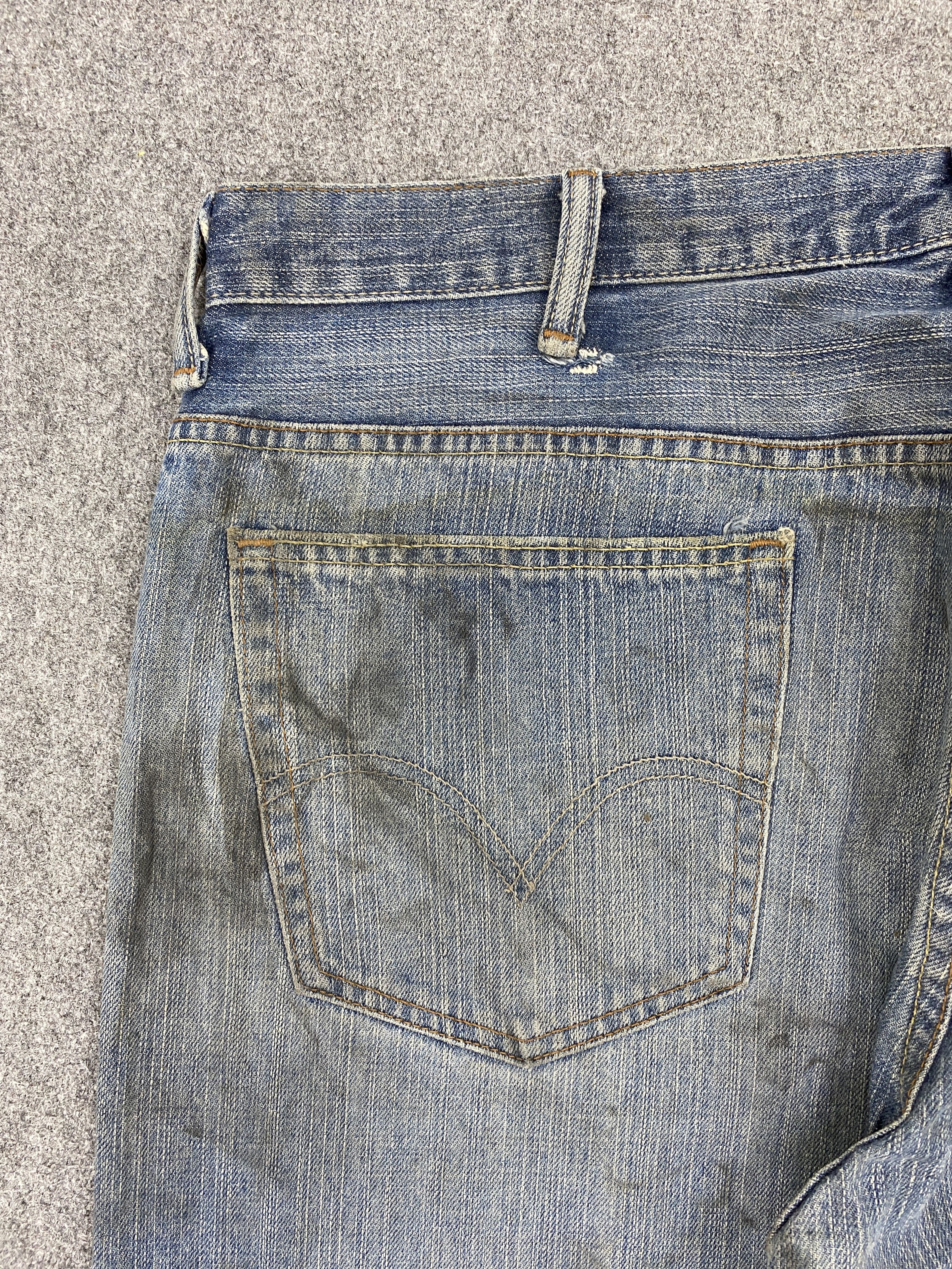 Levi's Vintage Levis 569 Baggy Faded Black Jeans S0044 Size US 40 / EU 56 - 11 Thumbnail