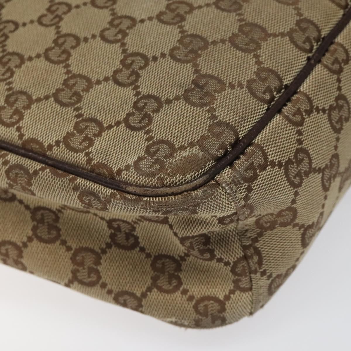 Gucci GUCCI GG Canvas Shoulder Bag Beige Size ONE SIZE - 13 Thumbnail