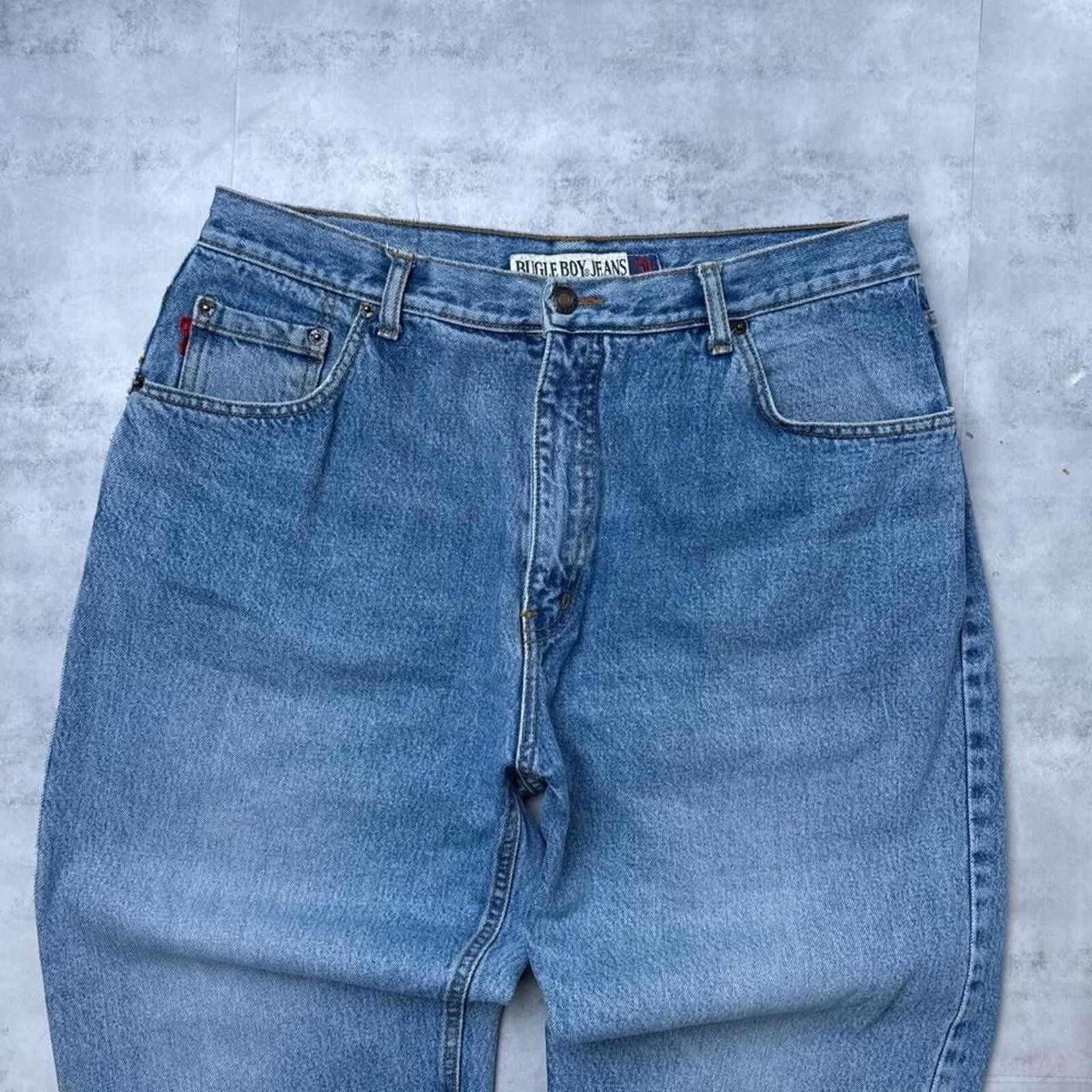 Bugle Boy Y2K Bugle Boy blue denim Baggy 00s jeans Size US 36 / EU 52 - 7 Thumbnail