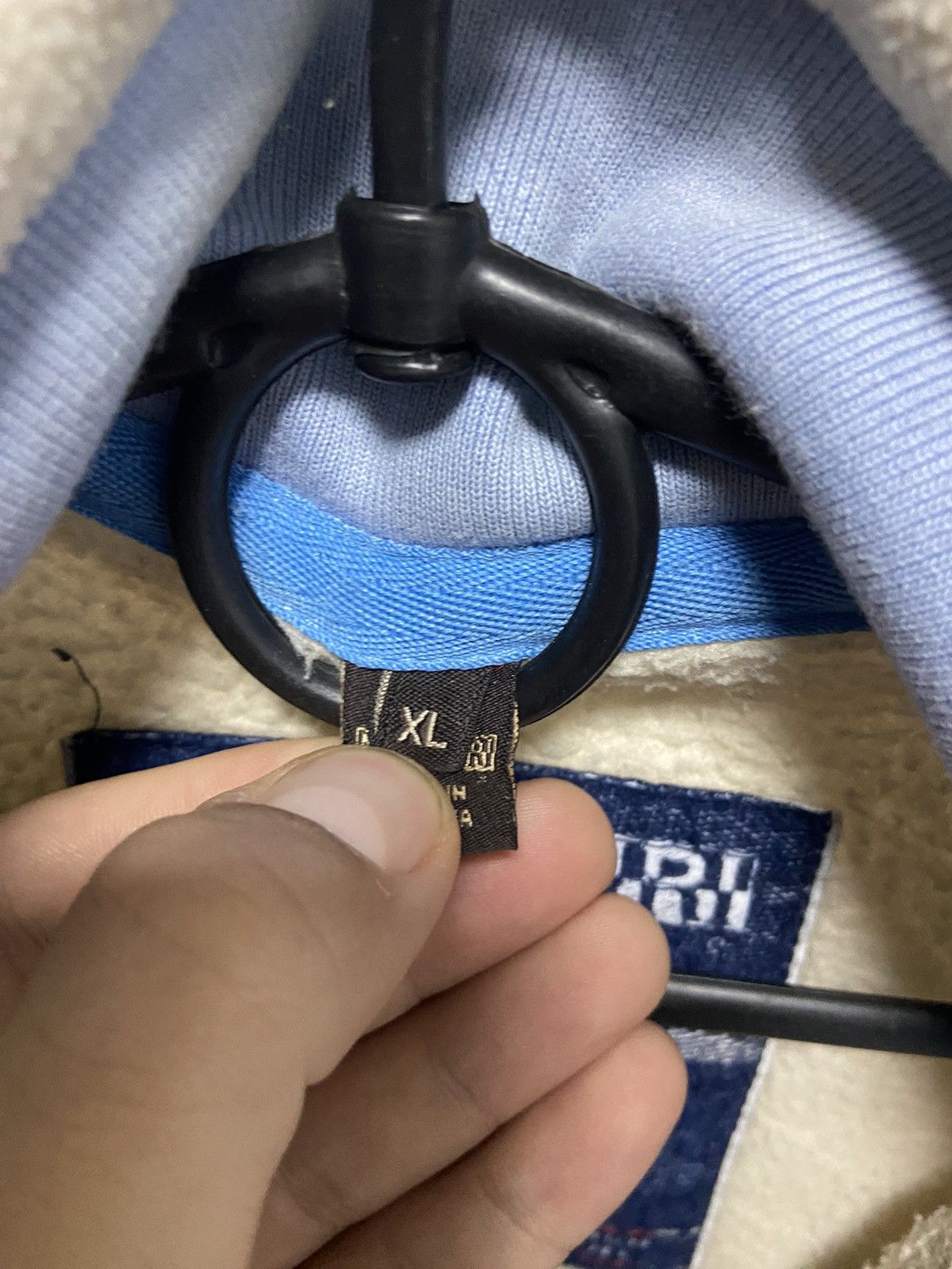 Napapijri × Vintage Napapijri vintage zip Big Logo jacket casuals fleece Size US XL / EU 56 / 4 - 7 Thumbnail