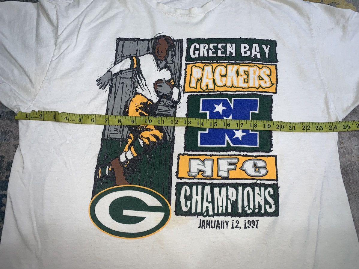 Vintage Vintage GREENBAY PACKERS Champions 1997 t-shirt Size US XL / EU 56 / 4 - 8 Thumbnail