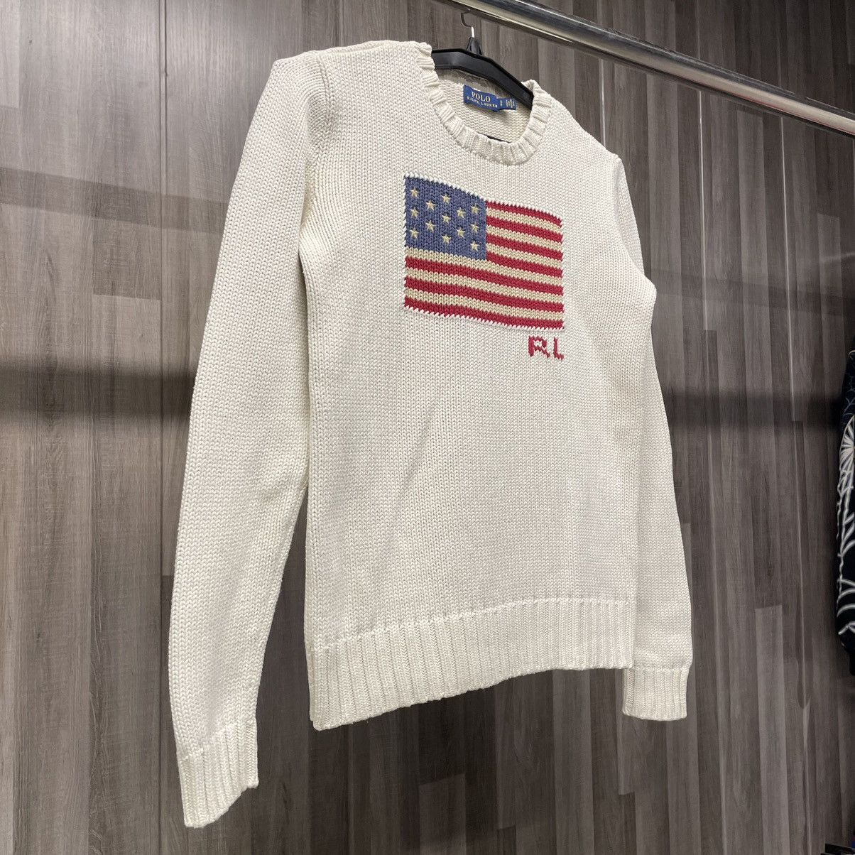 Polo Ralph Lauren Polo Ralph Lauren American Flag Sweater Size US XS / EU 42 / 0 - 2 Thumbnail