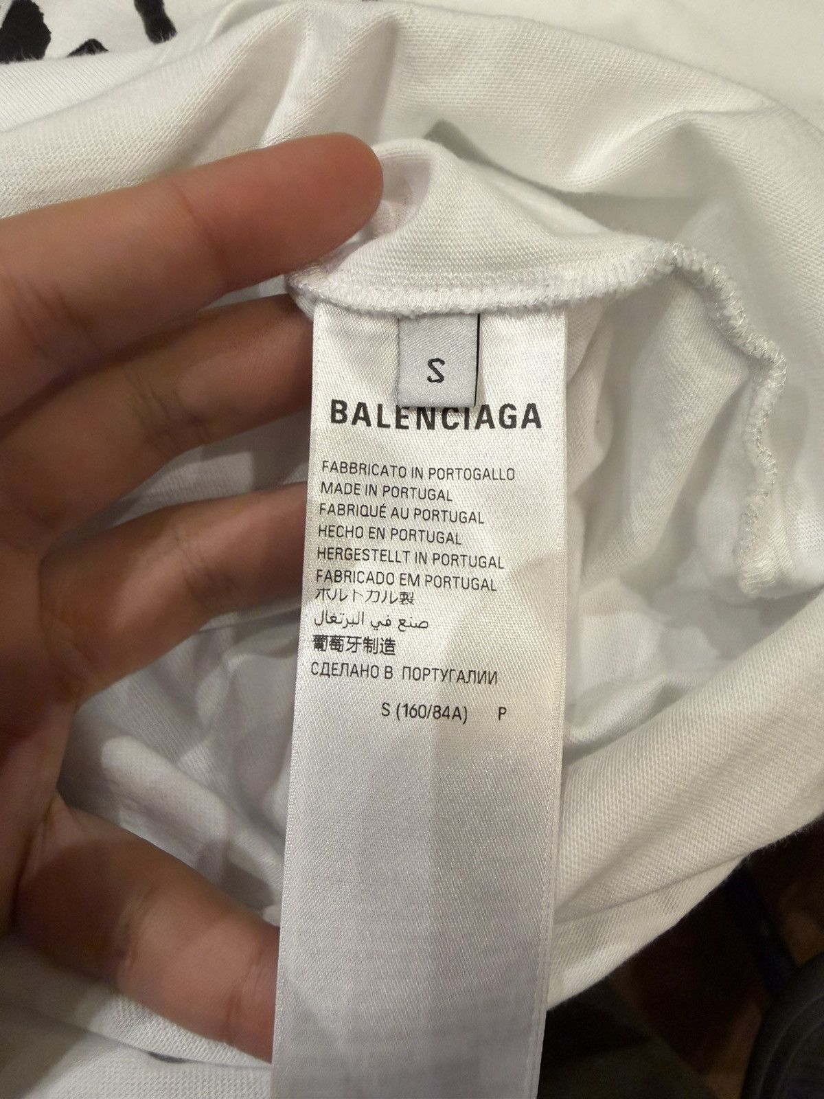 Balenciaga Balenciaga Hand Drawn BB Icon Tee Size US S / EU 44-46 / 1 - 4 Thumbnail