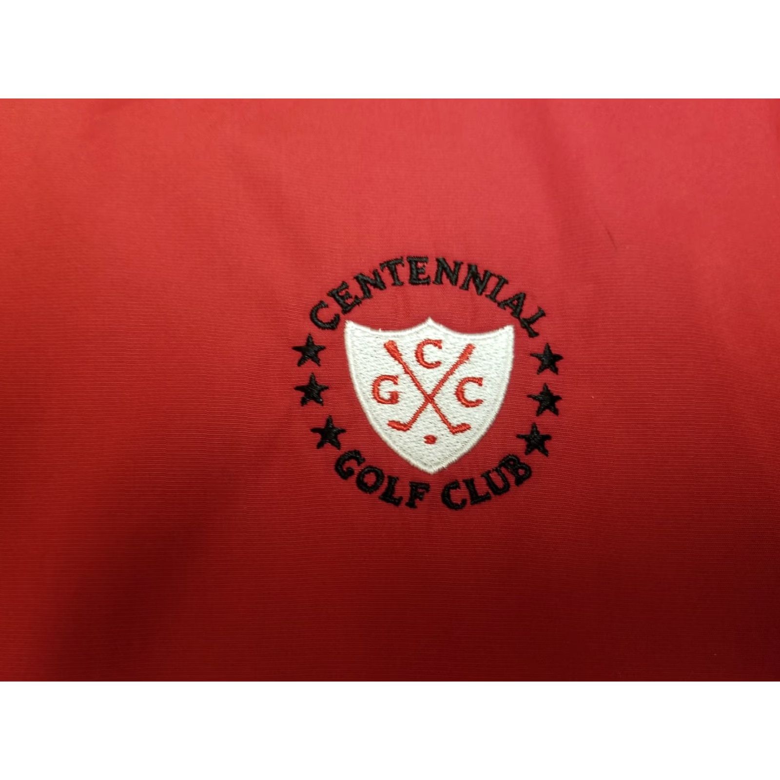 Footjoy Footjoy Windbreaker Jacket Mens L Red Pullover V-Neck Golf Centennial Club Size US L / EU 52-54 / 3 - 4 Thumbnail