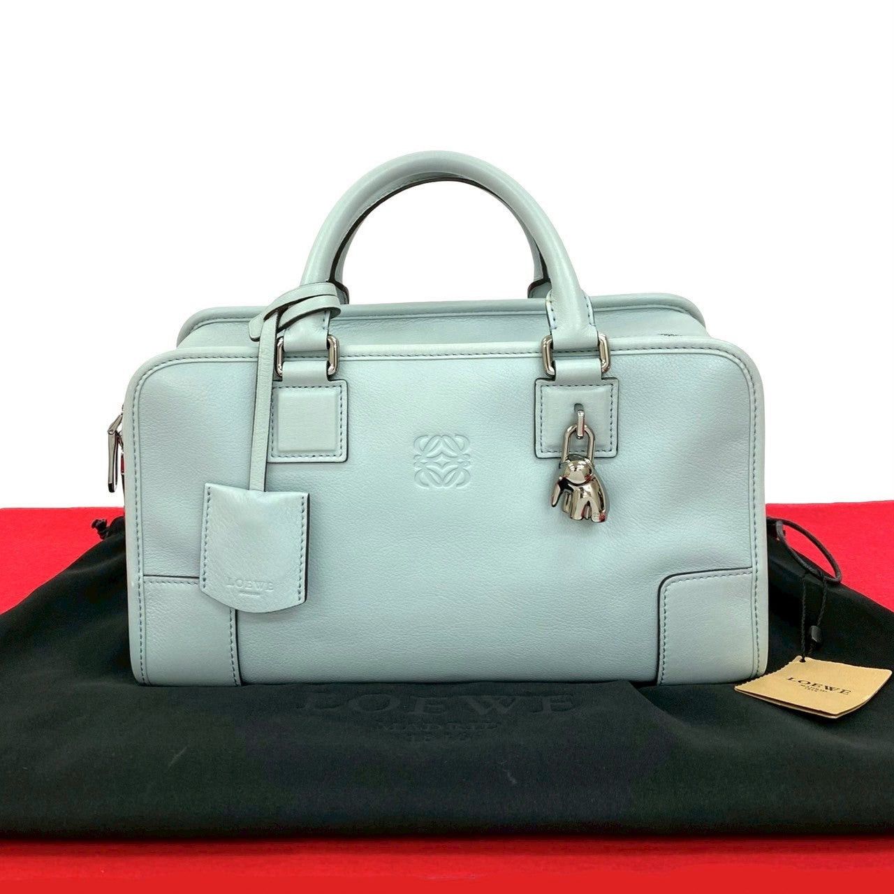 Loewe Loewe Blue Leather Size ONE SIZE - 1 Thumbnail