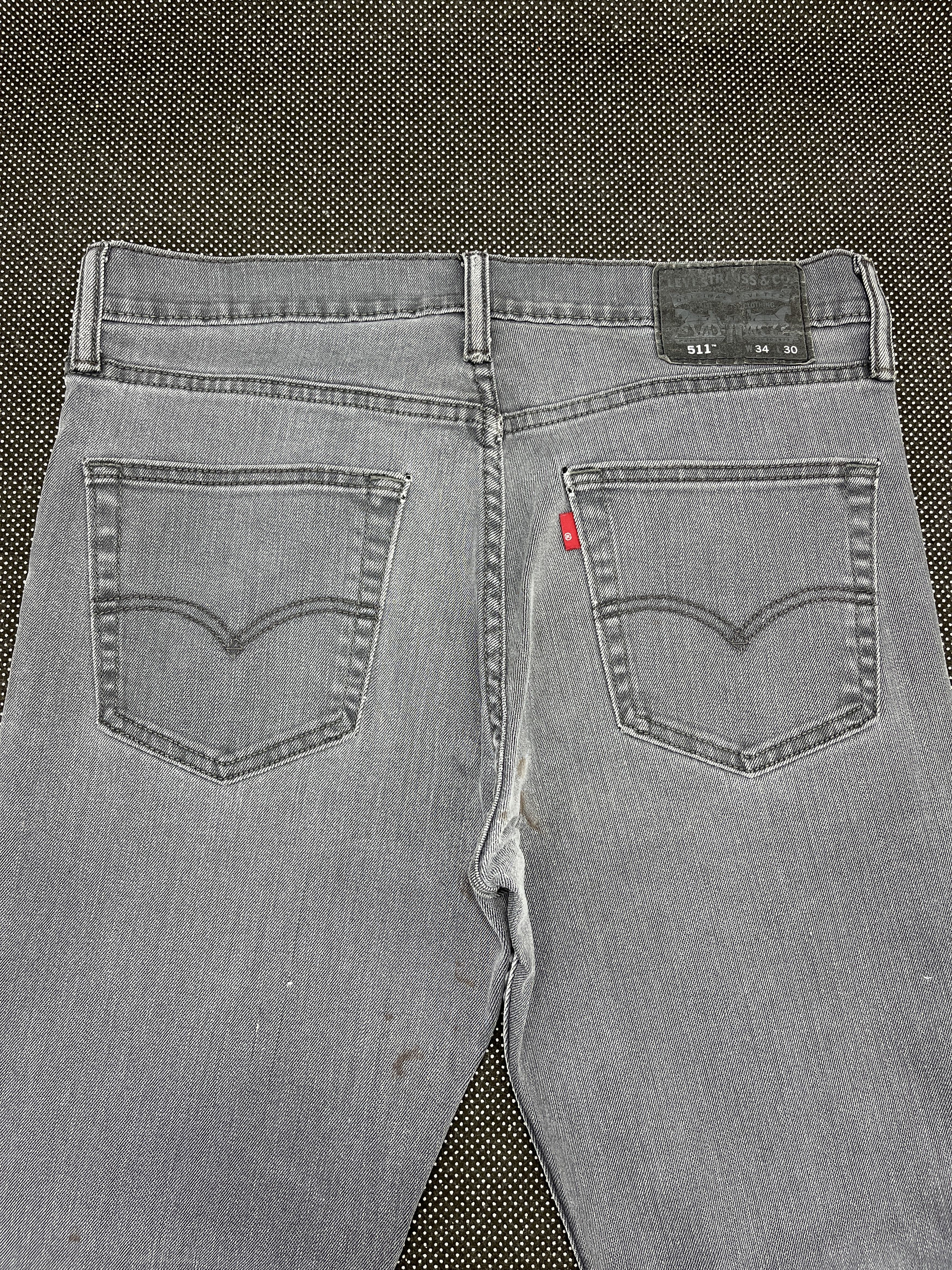 Levi's Vintage Levis 511 Jeans Faded Denim - J004 Size US 38 / EU 54 - 4 Thumbnail