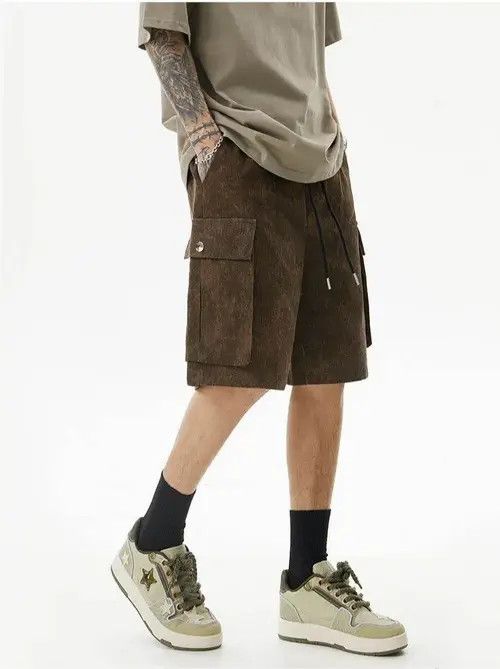 VIBE Summer cargo shorts retro tie dyed Size US 29 - 1 Thumbnail