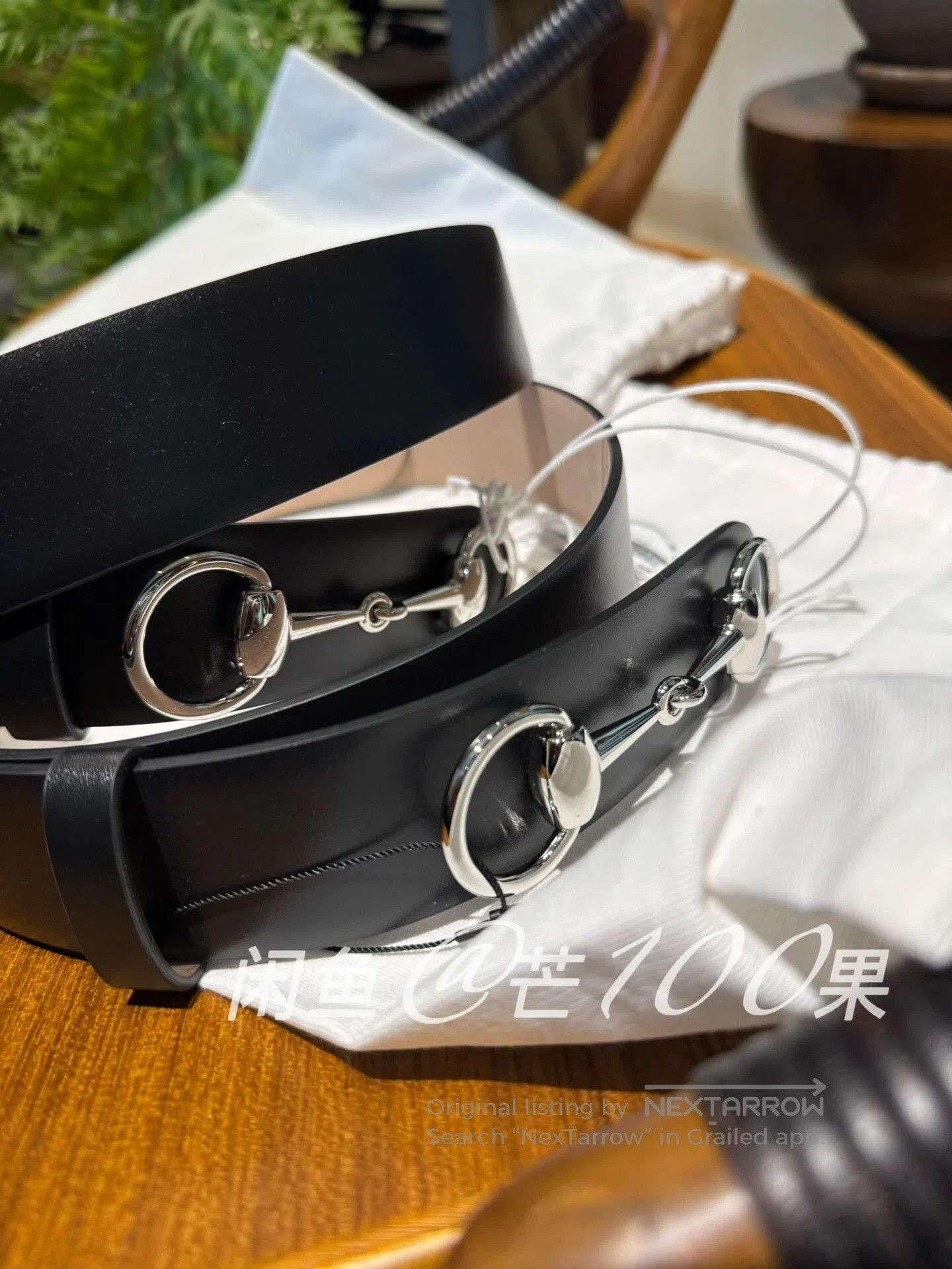 Gucci Gucci Silver Buckle Horsebit Belt. Size ONE SIZE - 7 Thumbnail