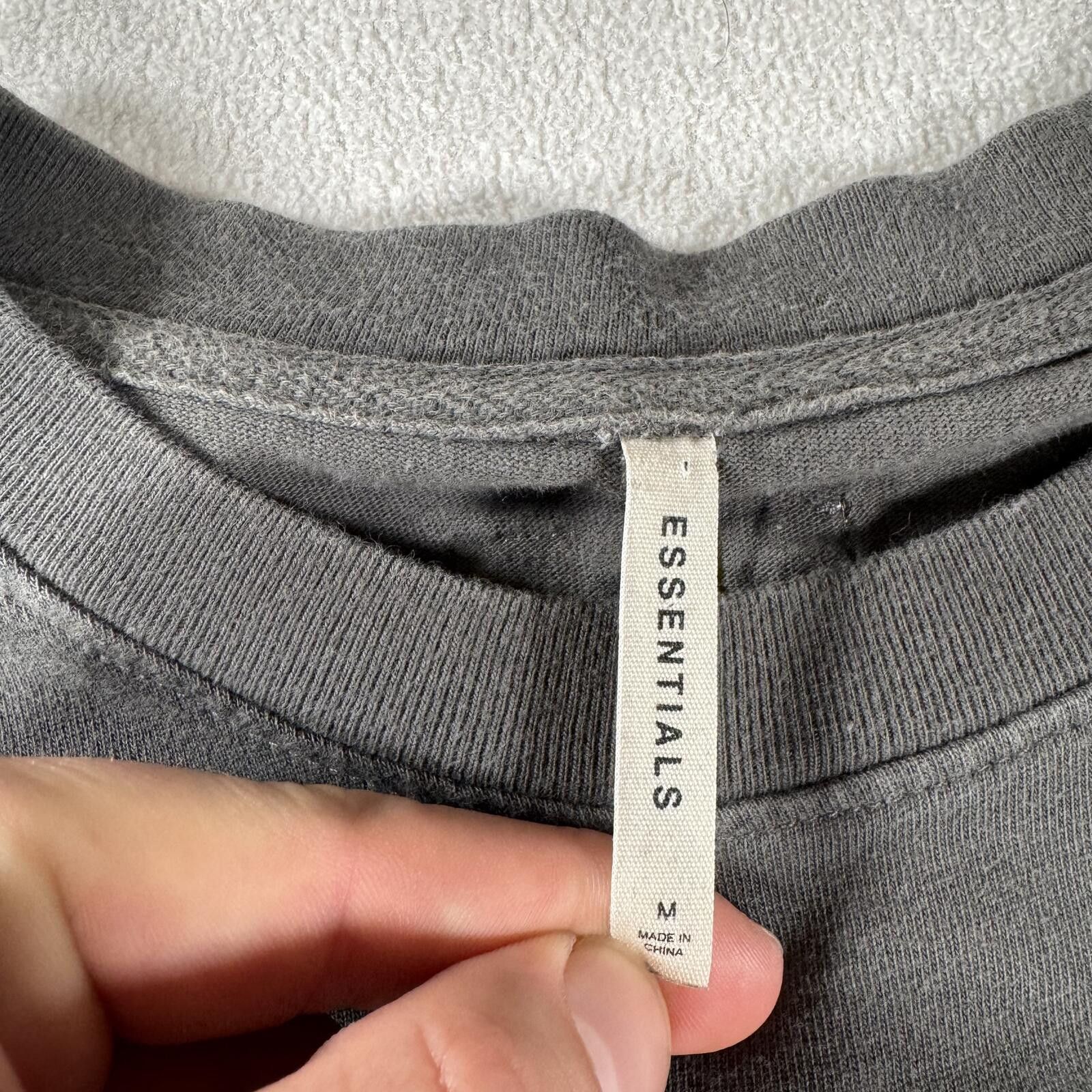Fear of God Fear Of God Fog Essentials 2016 Scooped Blank Tee Size US M / EU 48-50 / 2 - 8 Thumbnail