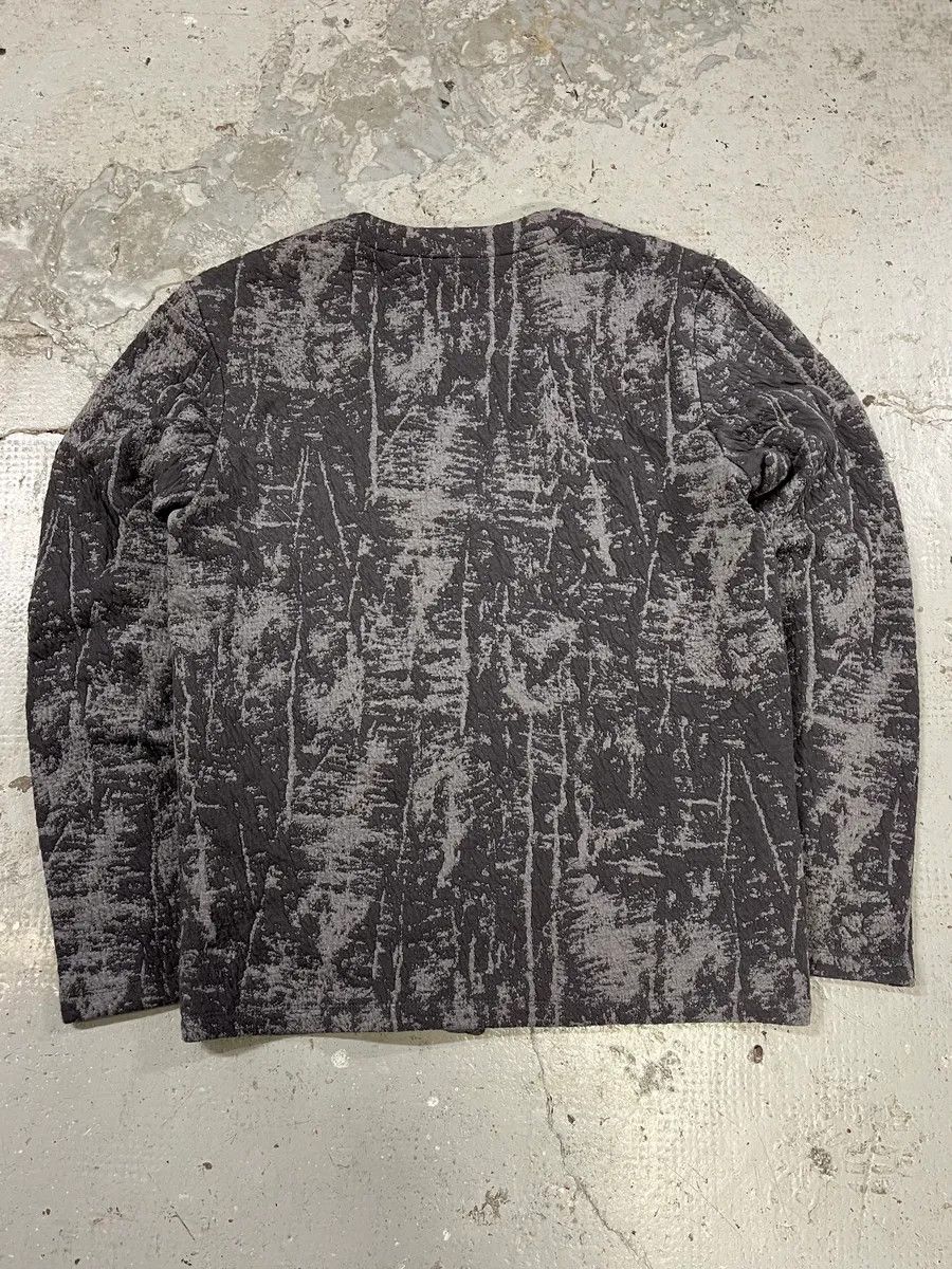 Emporio Armani × Vintage AW2014 Emporio Armani Raw Grey Cardigan Size US M / EU 48-50 / 2 - 7 Thumbnail