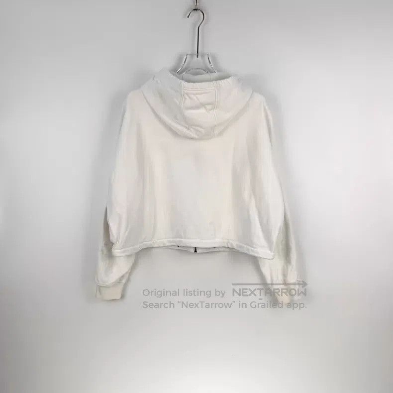 Prada Prada White triangle patch zipper hoodie Size US XL / EU 56 / 4 - 4 Thumbnail