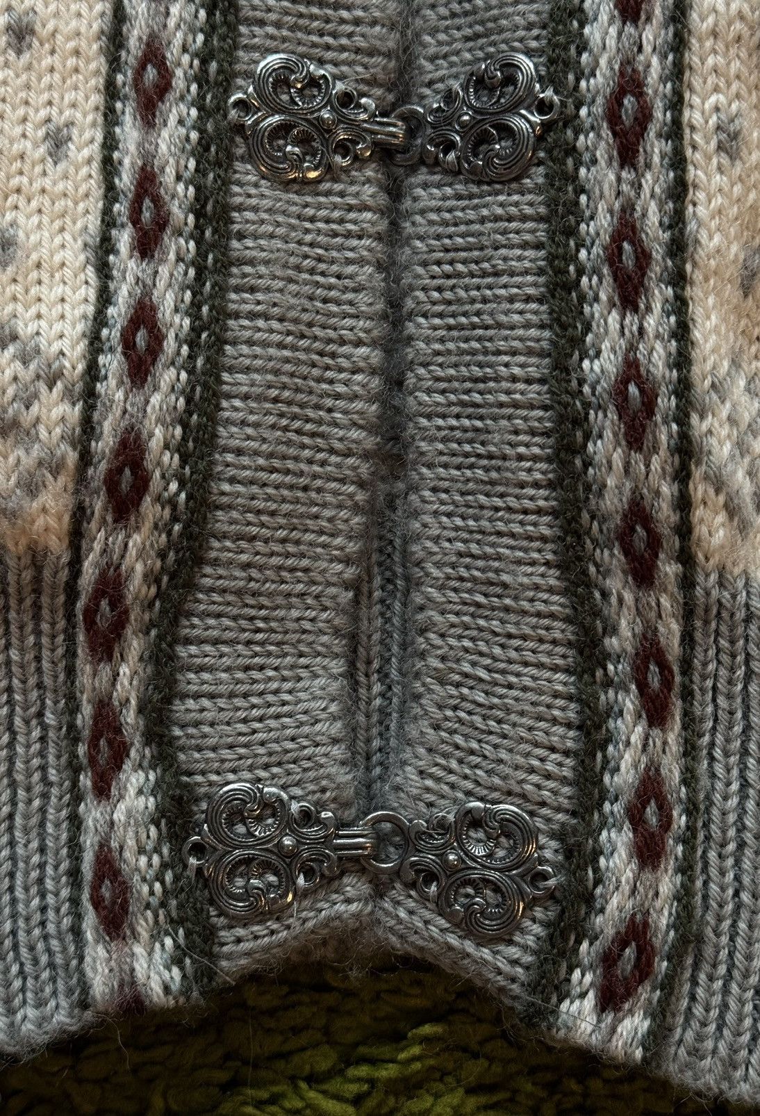 Dale Of Norway Dale of Norway 1990s vintage 100% wool cardigan sweater Size US L / EU 52-54 / 3 - 3 Thumbnail