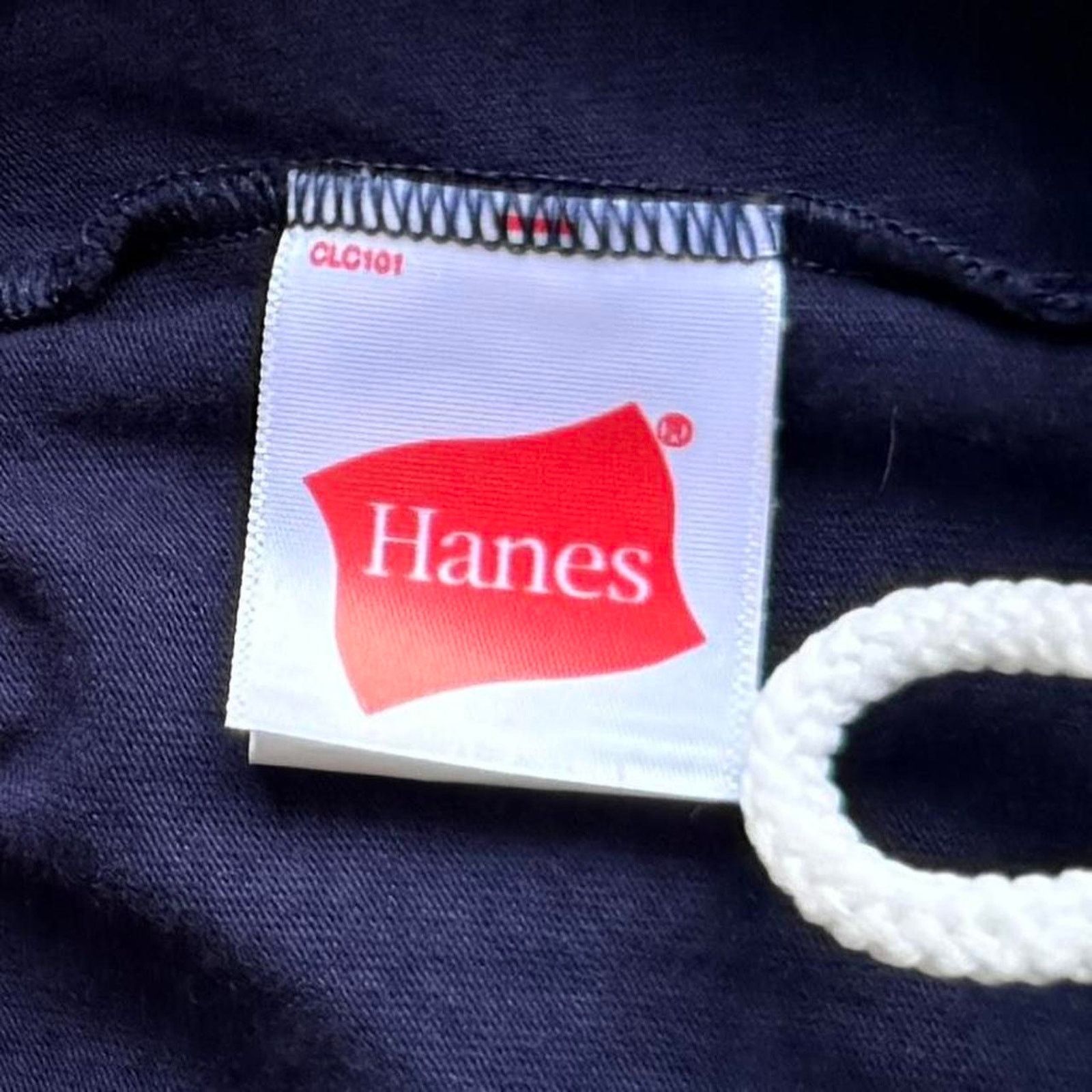 Hanes × Vintage Vintage Y2K Navy Blue Essential Lightweight Comfy Sweatpants Size 27" / US 4 / IT 40 - 3 Thumbnail