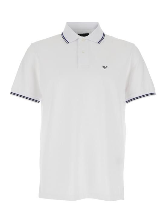Emporio Armani EMPORIO ARMANI Men Tops 8N1FB31JPTZ0100 White Size US XL / EU 56 / 4 - 1 Thumbnail