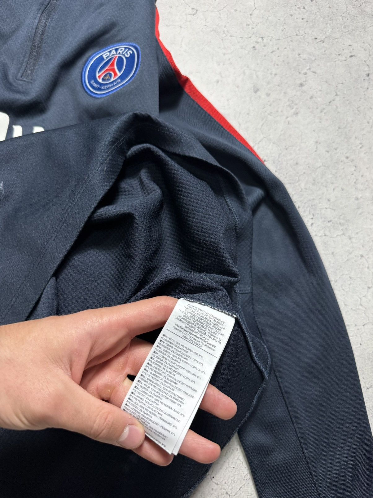 Nike Nike FC PSG Paris Saint Germain Football Track Sweatshirt Size US XL / EU 56 / 4 - 8 Thumbnail