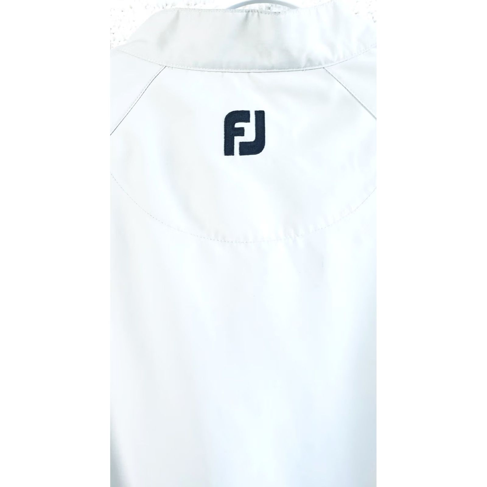 Footjoy FOOTJOY Golf Pullover Wind Jacket Men's Large Beige Long Sleeve 1/4 Snap Size US L / EU 52-54 / 3 - 6 Thumbnail
