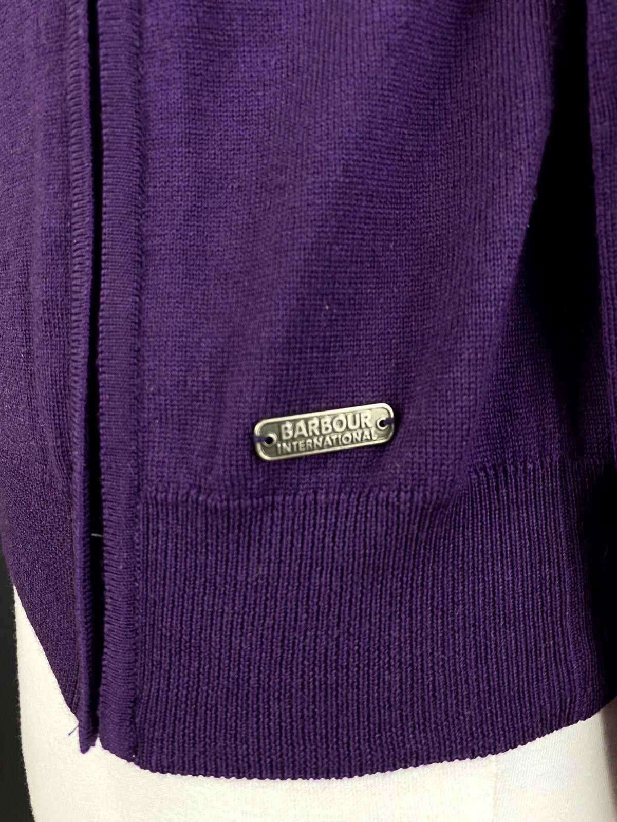 Barbour Barbour International Eris Purple Sweater Size M UK12 US8 Size XL / US 12-14 / IT 48-50 - 6 Thumbnail
