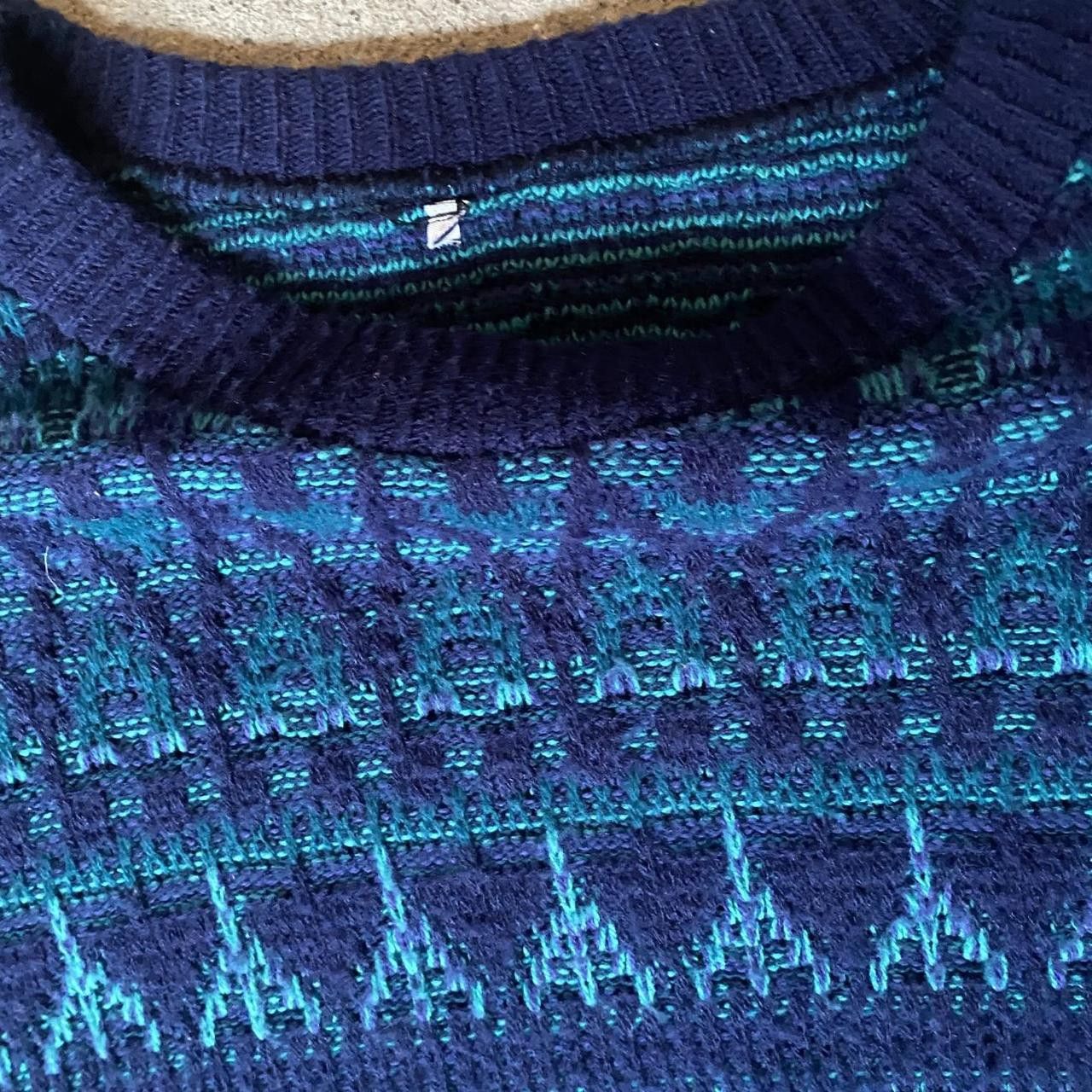Other 90s Blue And Navy 3D Knit Size US XL / EU 56 / 4 - 3 Thumbnail