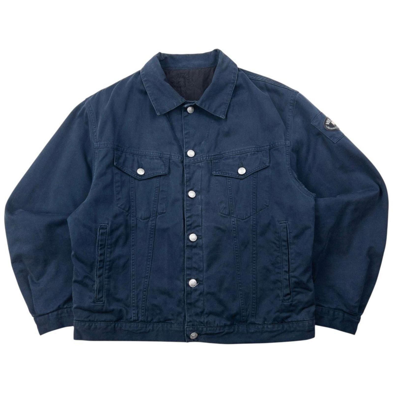 Versace Vintage 2000s Versace Classic V2 Button Up Jacket Size M Size US M / EU 48-50 / 2 - 1 Thumbnail