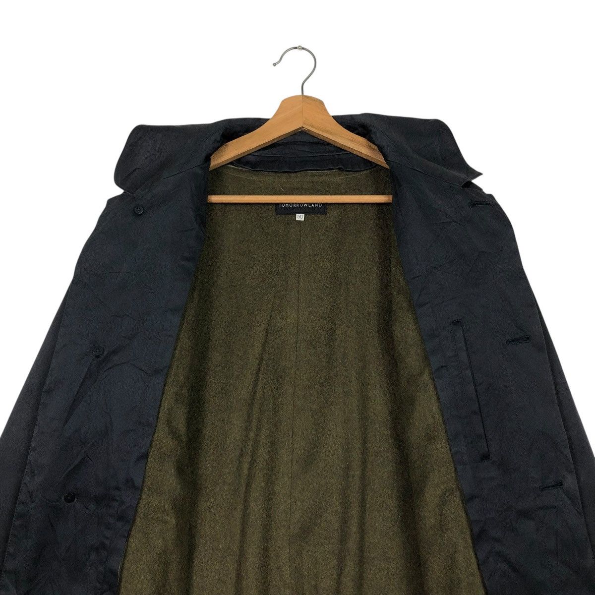 Japanese Brand 🔥VINTAGE LONG JACKET BLANKET TOMORROWLAND ISSEY MIYAKE Size US M / EU 48-50 / 2 - 15 Thumbnail