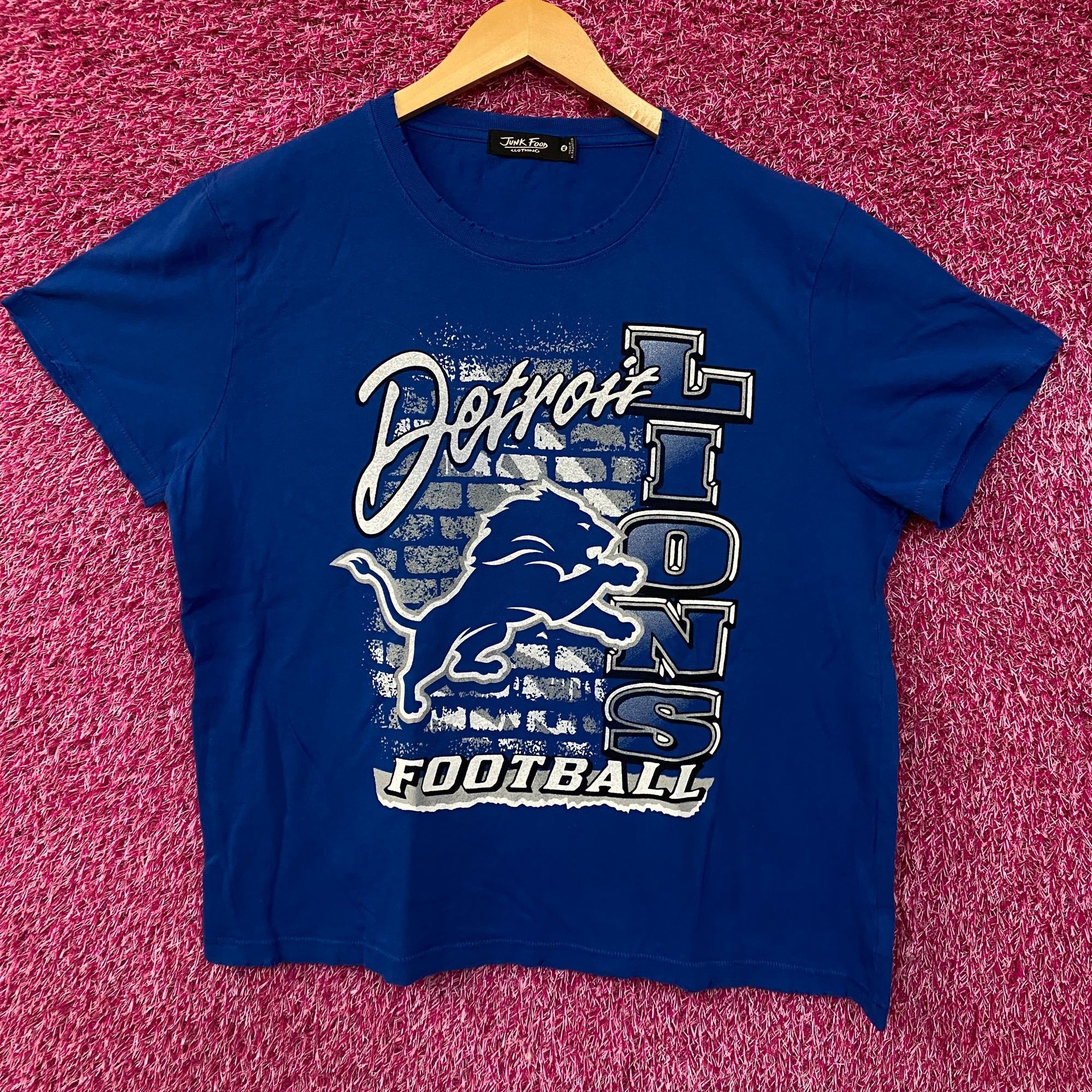 Junk Food Junk Food Clothing Women's Detroit Lions Graphic T-Shirt XL Size XL / US 12-14 / IT 48-50 - 1 Thumbnail
