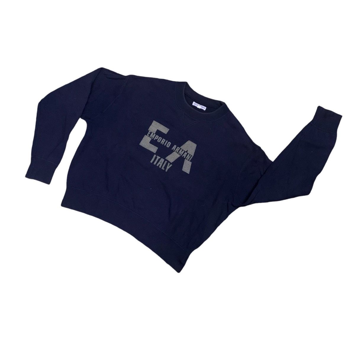 Armani × Designer × Emporio Armani Vintage late 90s Emporio Armani Sweatshirt Medium Size Size US M / EU 48-50 / 2 - 1 Thumbnail