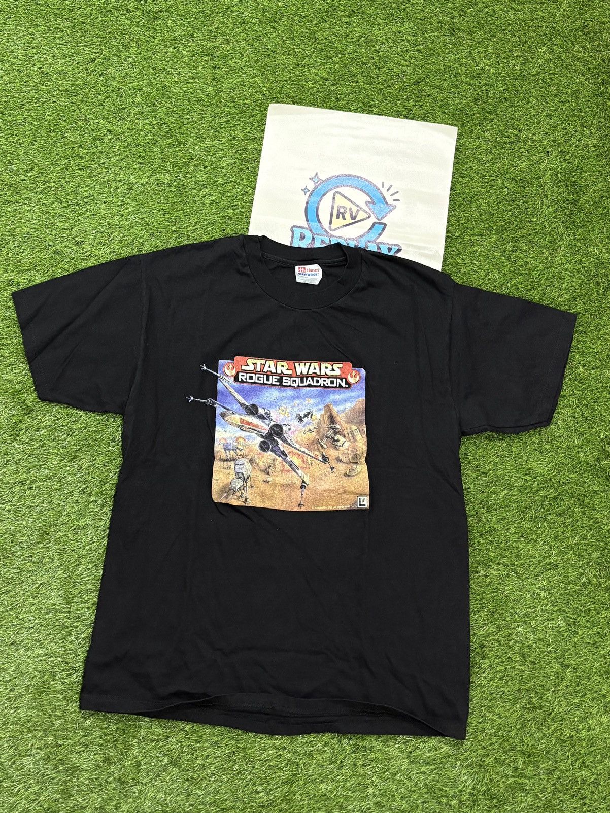 Star Wars VINTAGE Y2K RARE STAR WARS ROGUE SQUADRON TEE Size US L / EU 52-54 / 3 - 1 Thumbnail