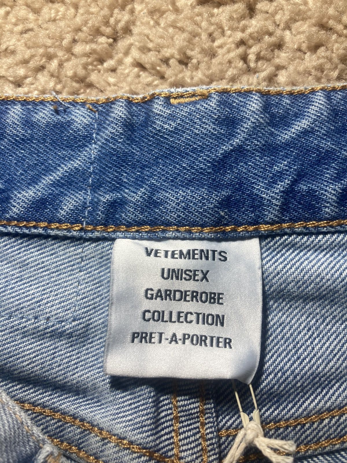 Vetements New Vetements Extended Leg Flare Distressed Double Seam Wash Size US 30 / EU 46 - 9 Thumbnail