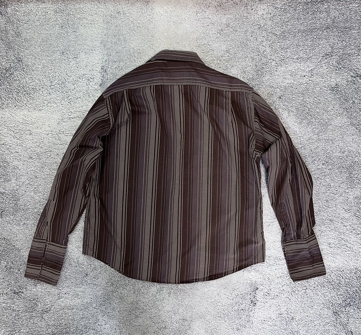 Yves Saint Laurent Yves Saint Laurent YSL Logo Shirt Long Sleeve Vintage Size US XL / EU 56 / 4 - 15 Thumbnail