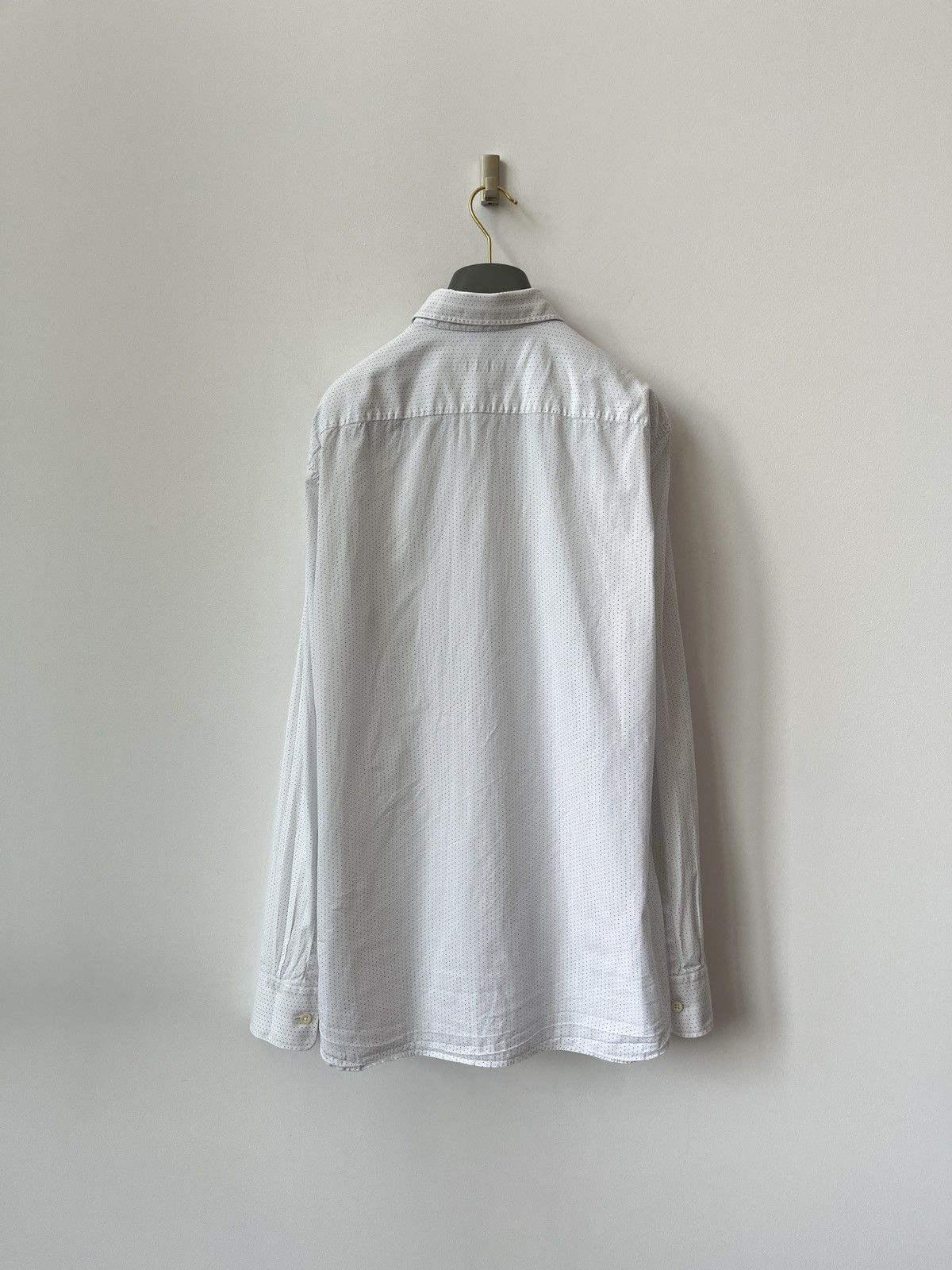 Ermenegildo Zegna × Z Zegna Ermenegildo Zegna Polka Dot Shirt Luxury Old Money Size US L / EU 52-54 / 3 - 4 Thumbnail