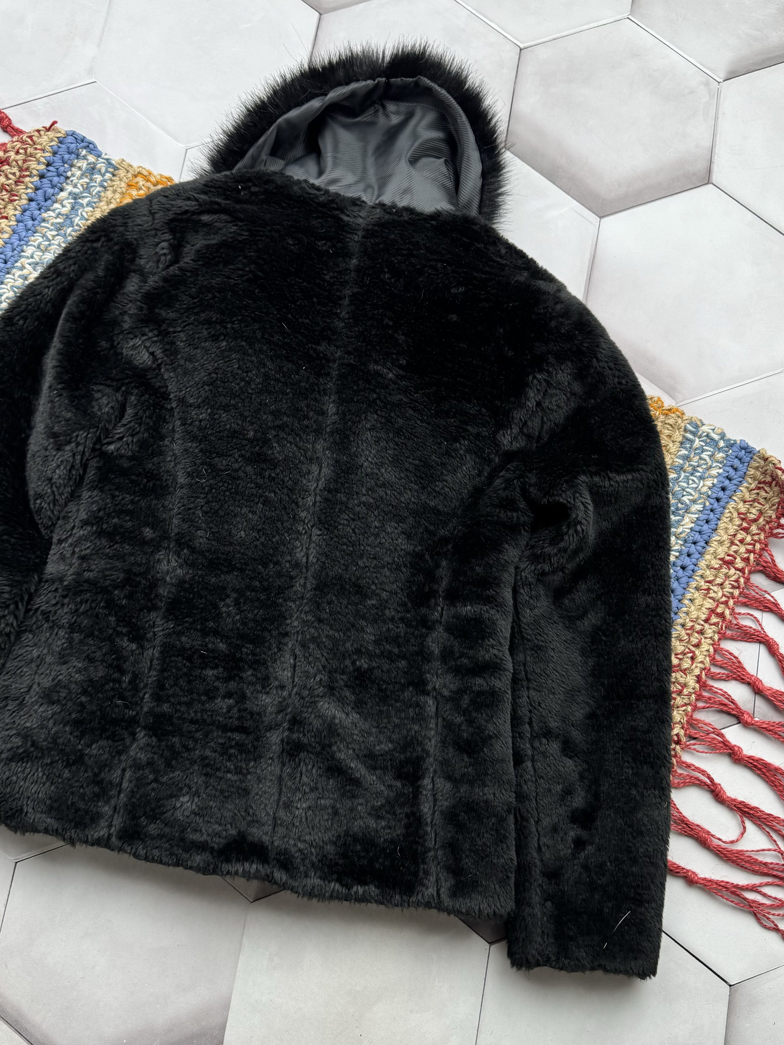 Japanese Brand Vintage Faux Fur Coat (E4) Size S / US 4 / IT 40 - 7 Thumbnail