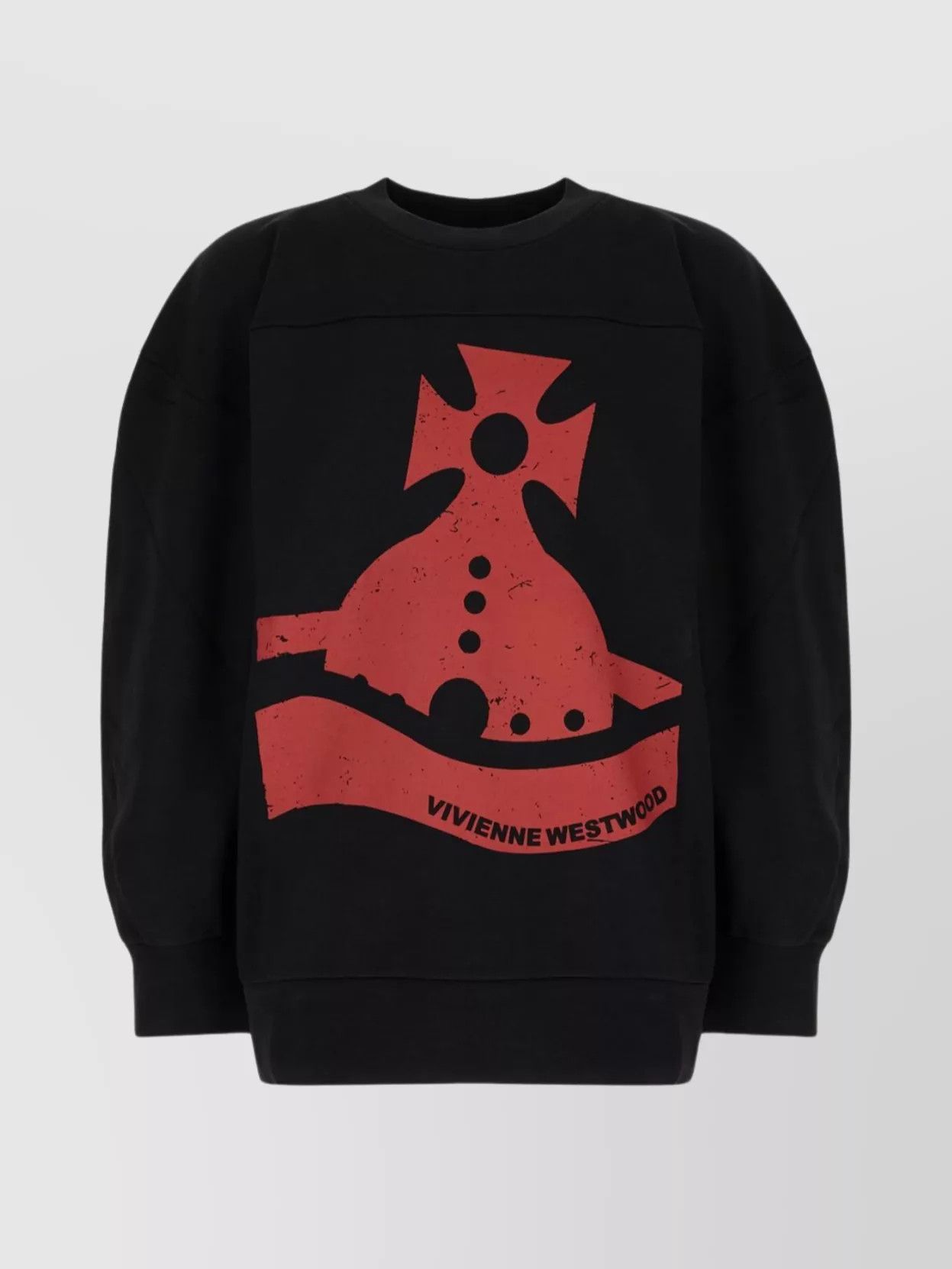 Vivienne Westwood o1srvl11e0326 Sander Sweatshirt in Black Size US L / EU 52-54 / 3 - 1 Thumbnail