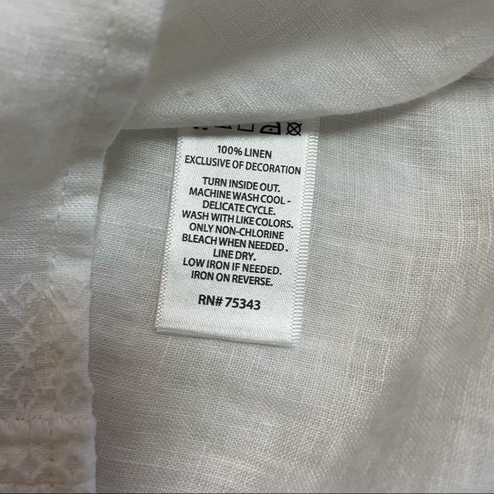 House of Harlow NWT New House of Harlow 1960 White Linen Blouse Size S Size S / US 4 / IT 40 - 7 Thumbnail
