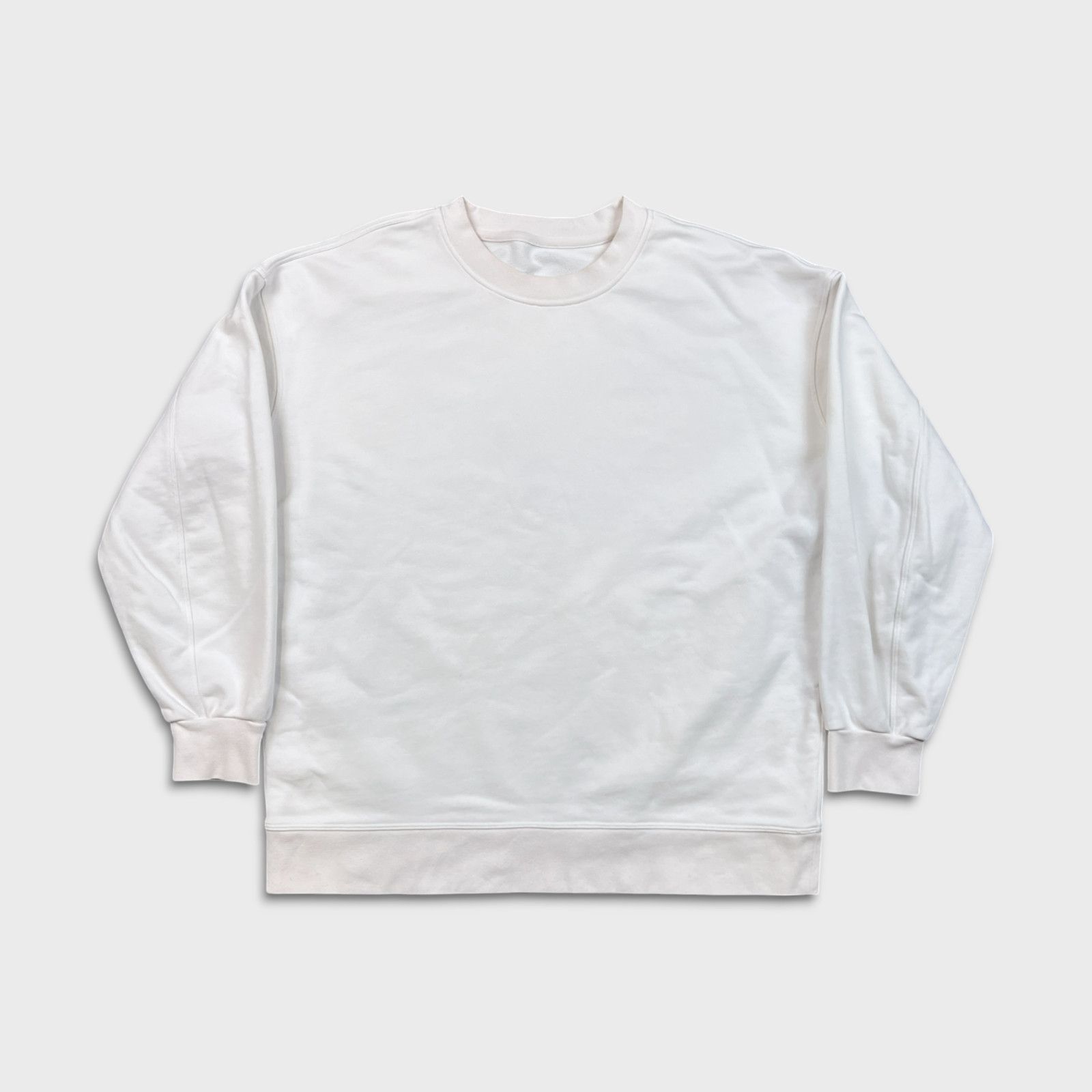 Lululemon Lululemon Perfectly Oversized Crop Crewneck Large Sweatshirt Size L / US 10 / IT 46 - 1 Thumbnail