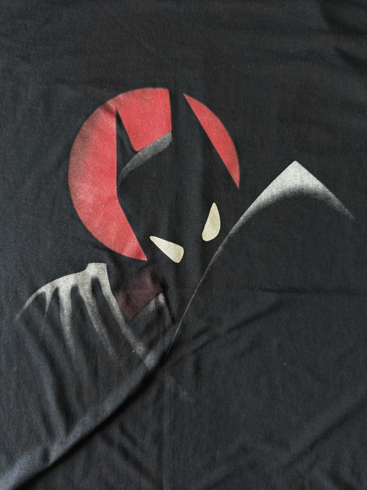 Warner Bros 1992 Batman The Animated Series DC Comics VTG Hanes Shirt Size US XL / EU 56 / 4 - 7 Thumbnail