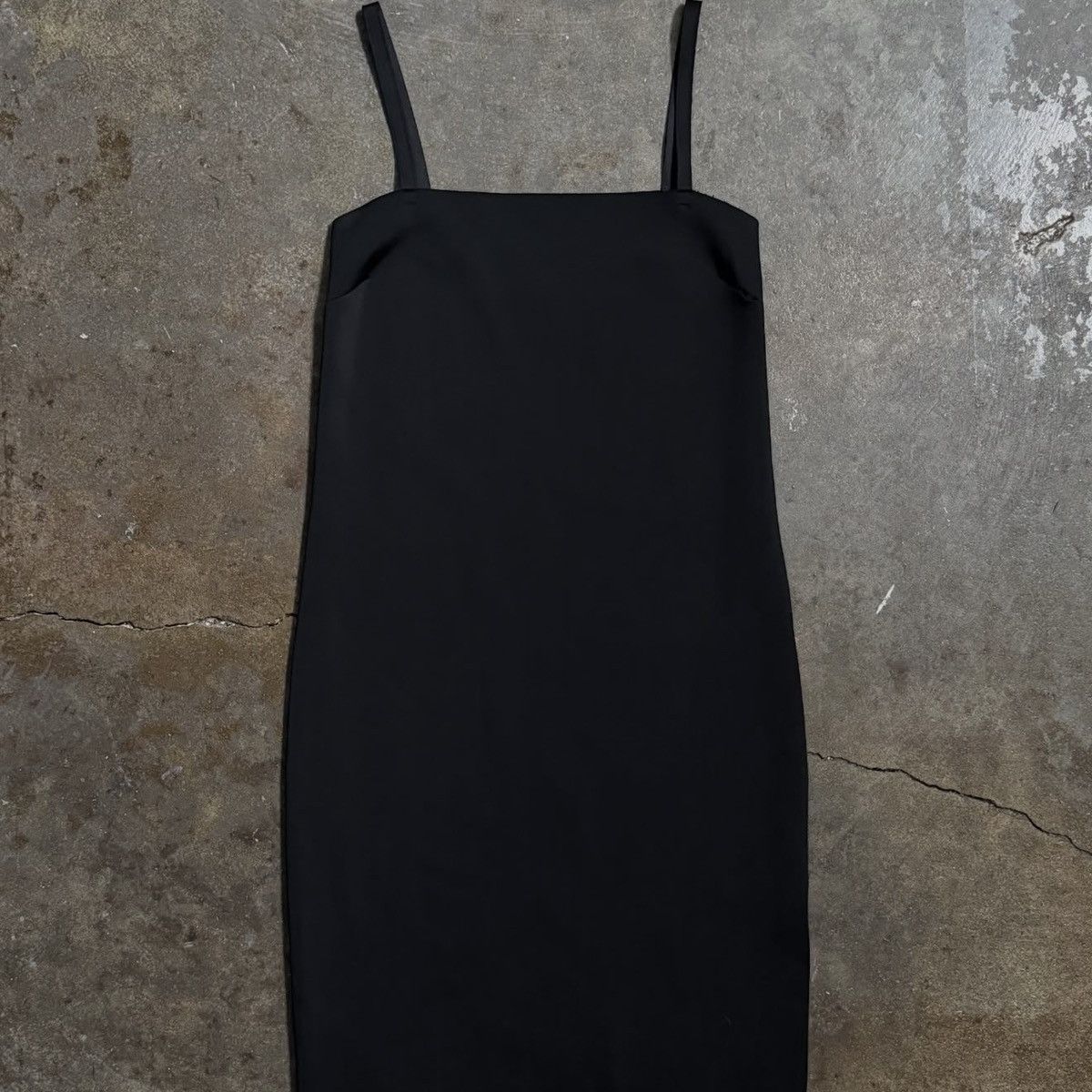 Helmut Lang HELMUT LANG BLACK BODYCON DRESS - S Size S / US 4 / IT 40 - 1 Thumbnail