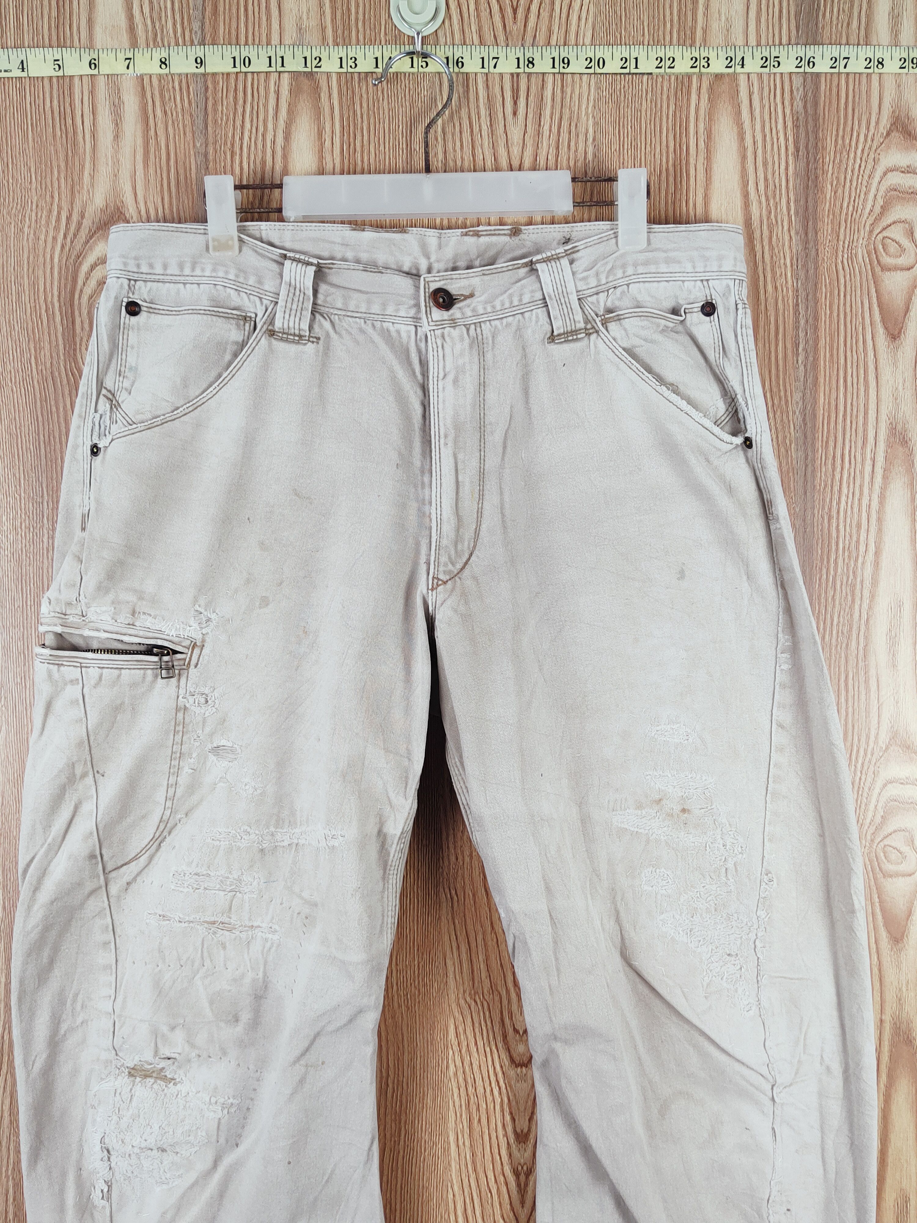 Japanese Brand Evenriver Gray Faded Multipocket Tactical Cargo Pants #W086 Size US 35 - 2 Thumbnail