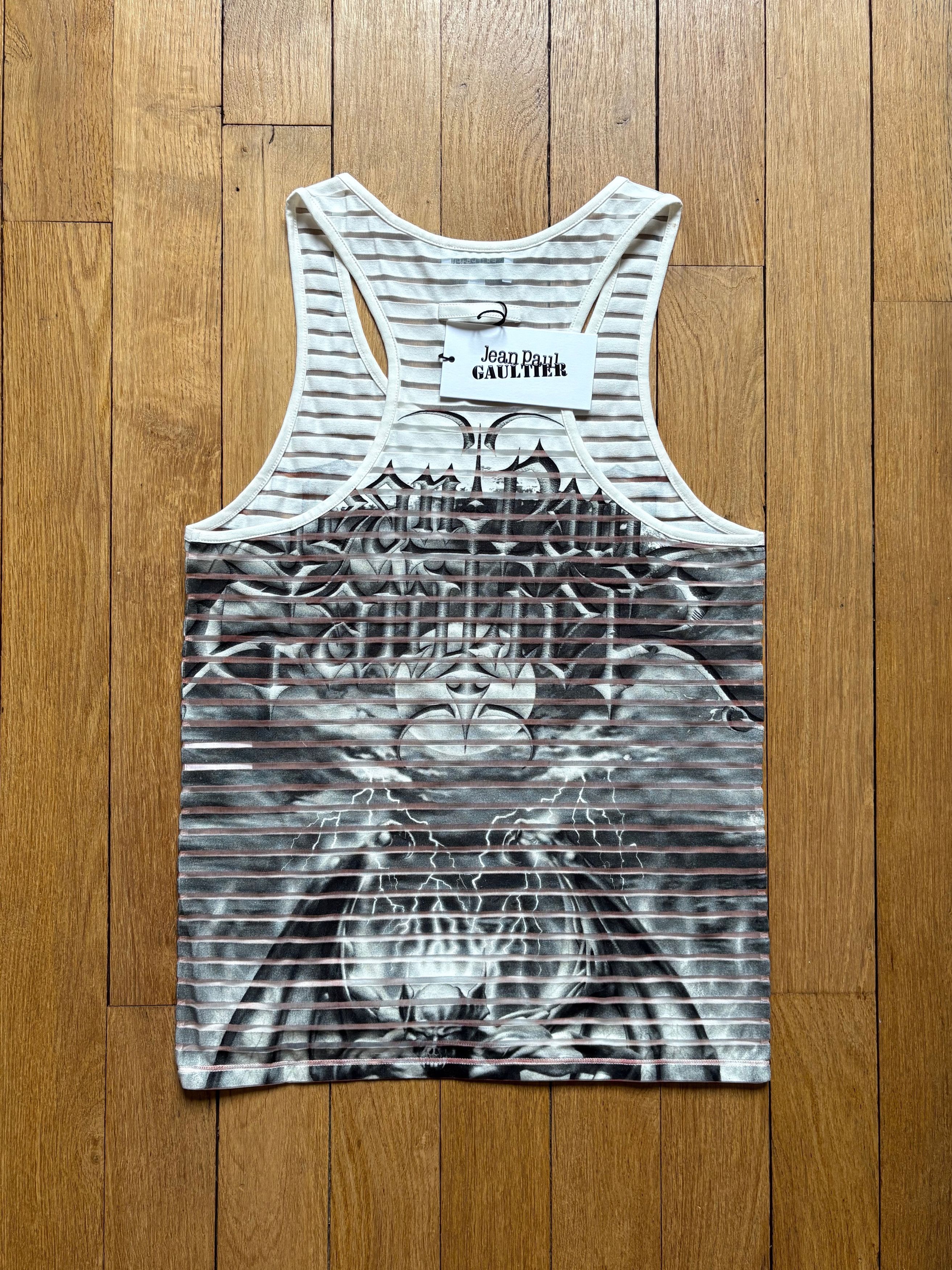 Jean Paul Gaultier Jean Paul Gautier striped diablo devil tank top Size M / US 6-8 / IT 42-44 - 2 Thumbnail