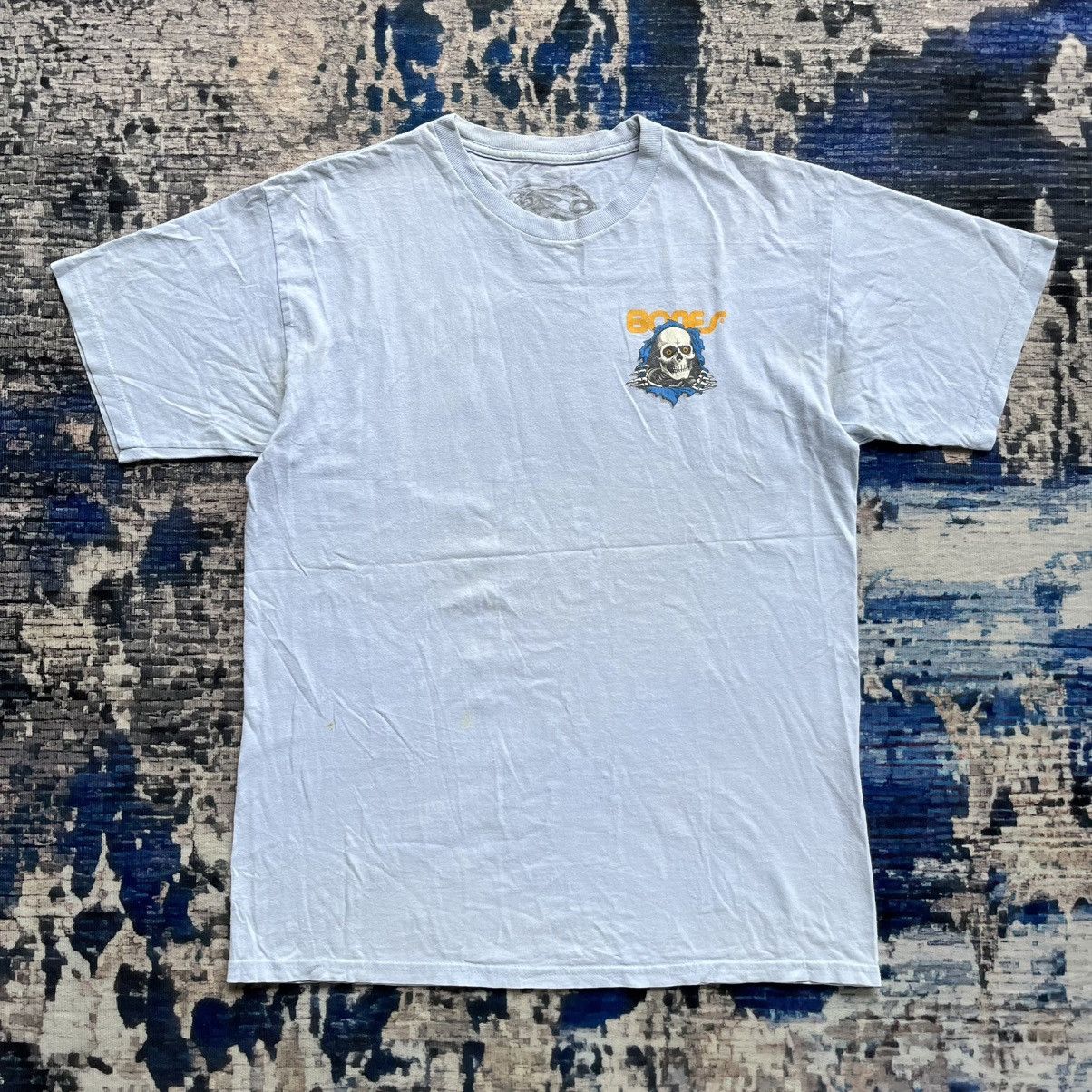 Powell Peralta 🔥Powell Peralta x Bones Skull Big Logo Tee Y2k Size US M / EU 48-50 / 2 - 2 Thumbnail