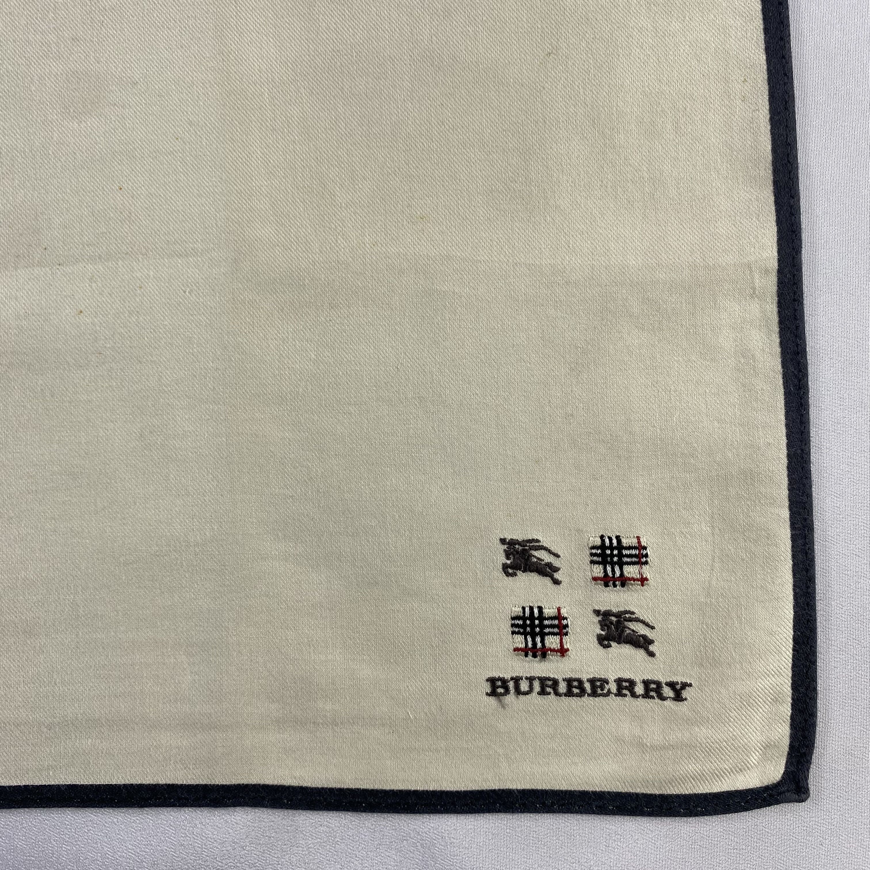 Burberry × Vintage Burberry Handkerchief / Neckerchief / Bandana-P1154 Size ONE SIZE - 3 Thumbnail