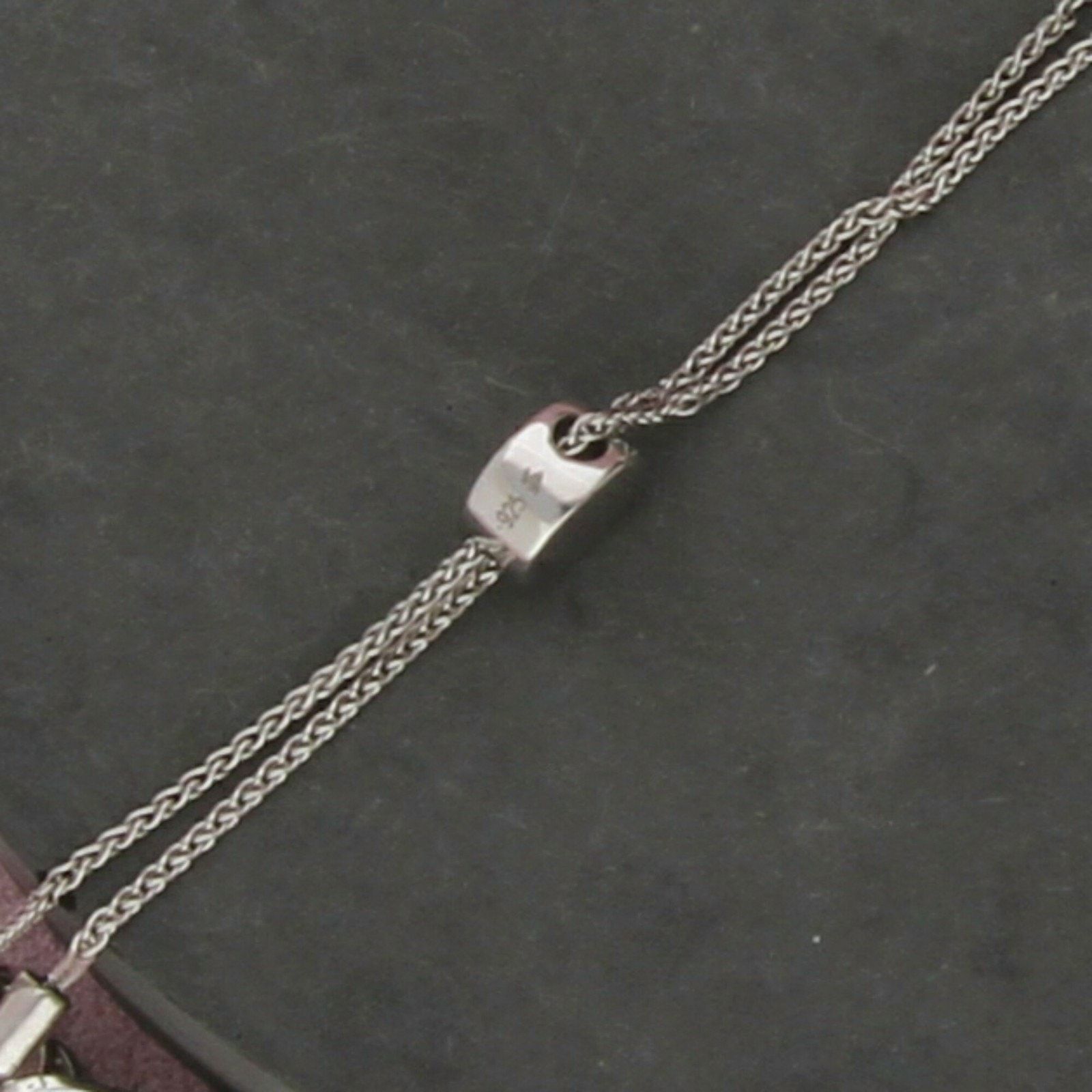 Sterling Silver sterling silver diamond adjustable bolo bracelet size 6.25in Size ONE SIZE - 3 Thumbnail