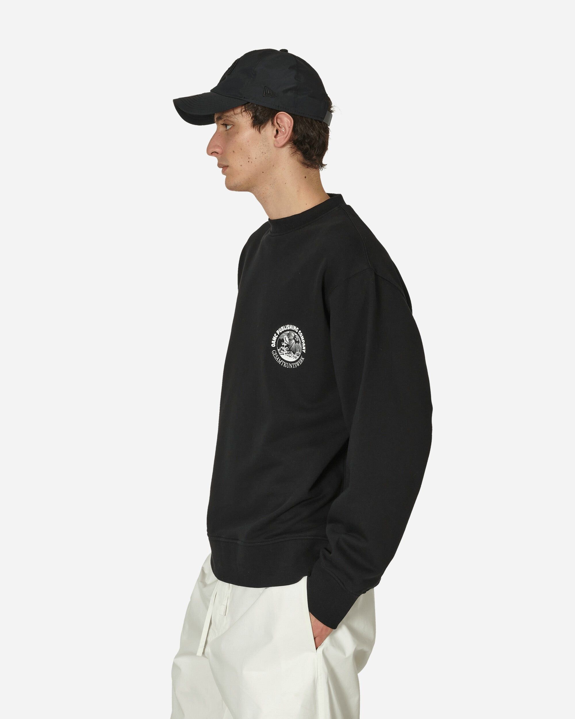 OAMC o1y0225 Logo Crewneck Sweatshirt in Black Size US XS / EU 42 / 0 - 2 Thumbnail