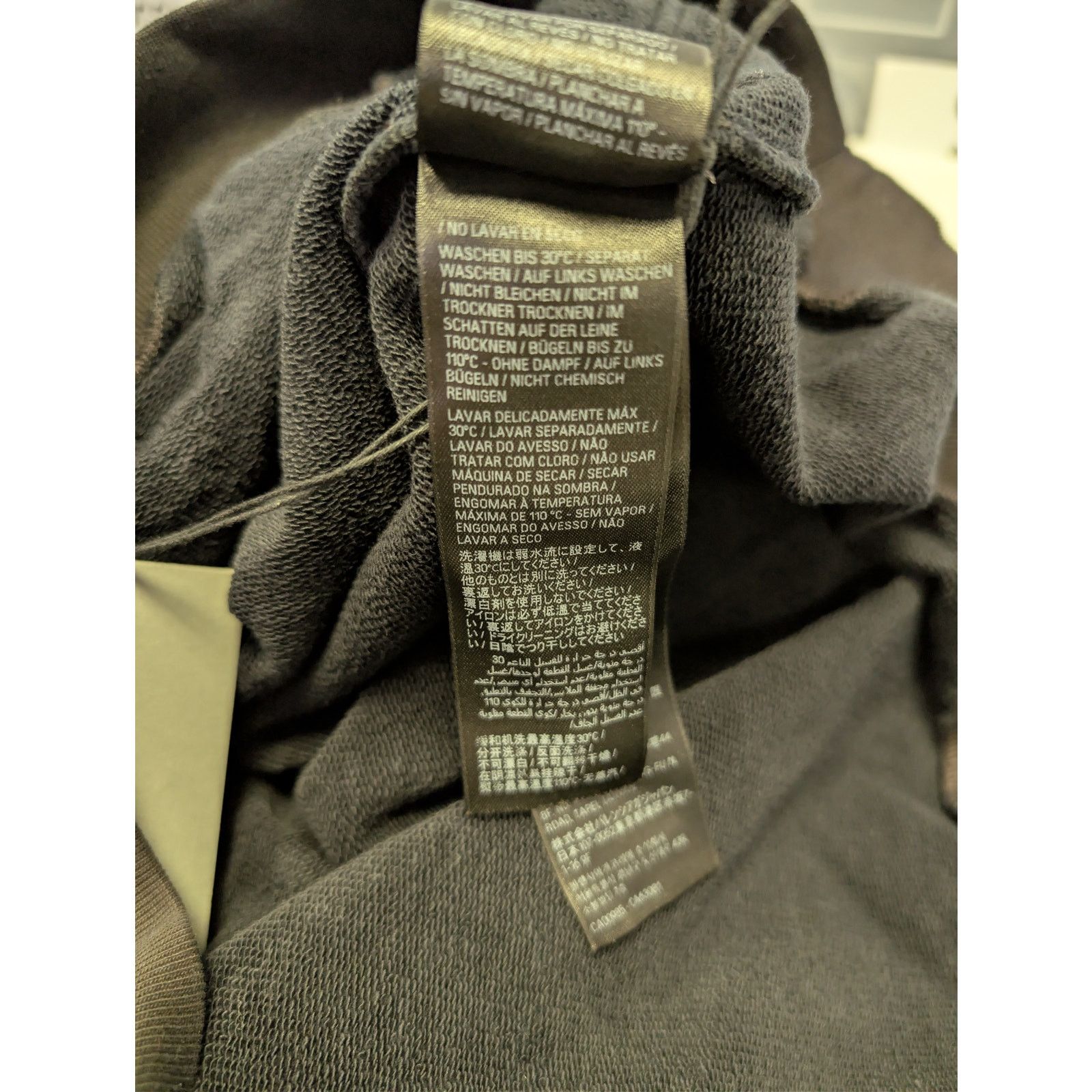 Balenciaga o1rshd1 Beverly Hills Oversized Hoodie in Black Size US M / EU 48-50 / 2 - 18 Thumbnail