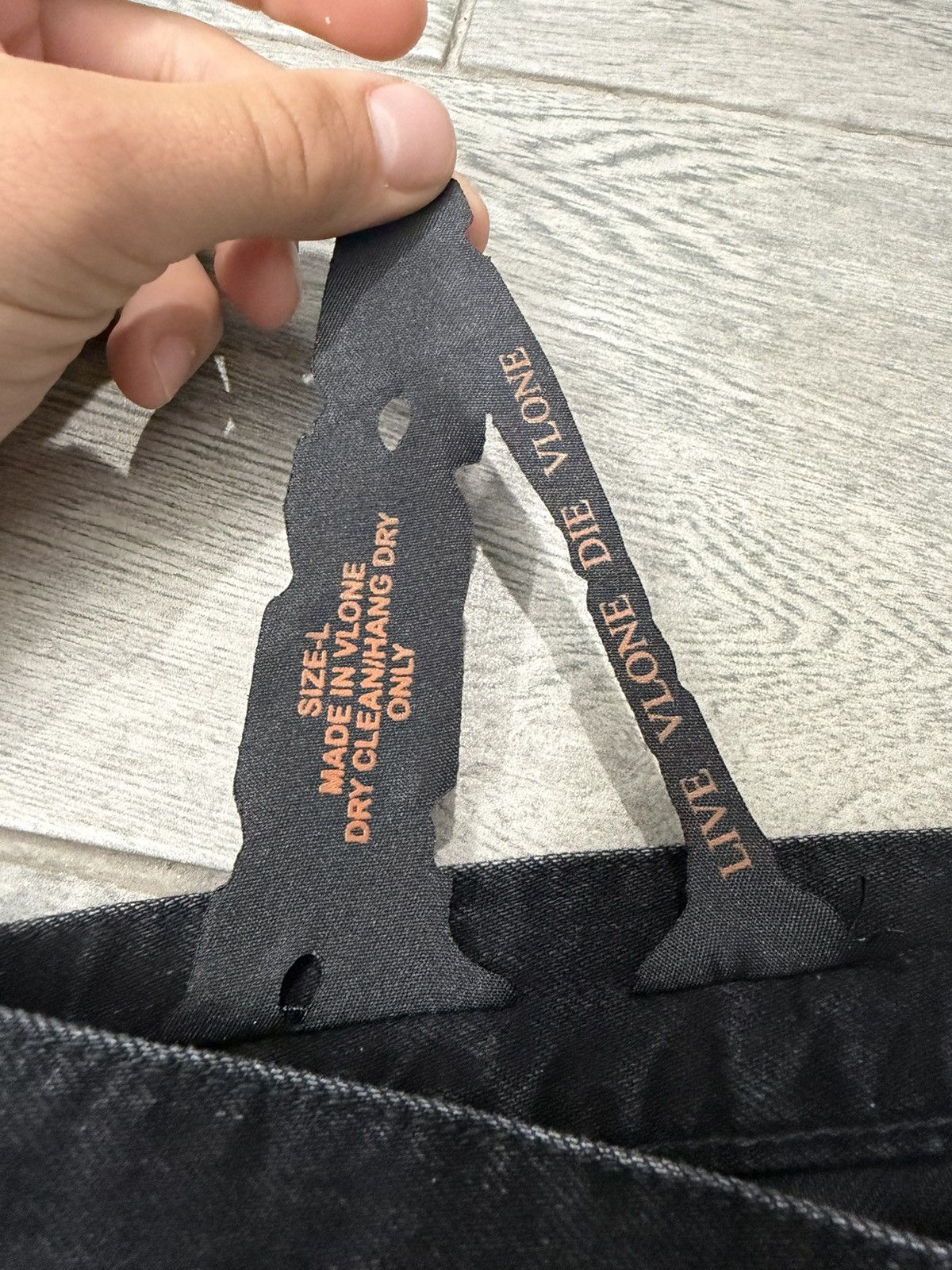 Vlone Vlone Runway Black Scab Jeans L Size US 32 / EU 48 - 4 Thumbnail