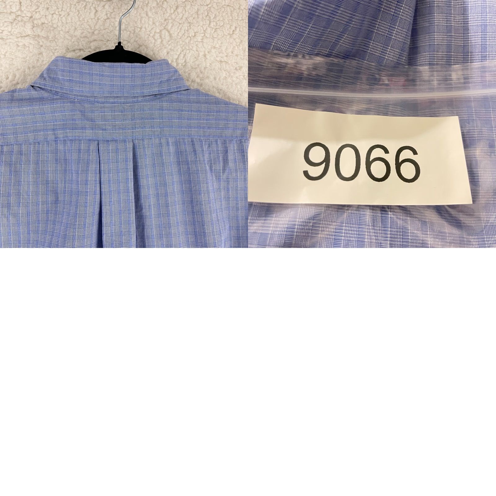 Brooks Brothers Brooks Brothers Button-Down Dress Shirt Mens Large Blue All Cotton Long Sleeve Size 42R - 9 Thumbnail
