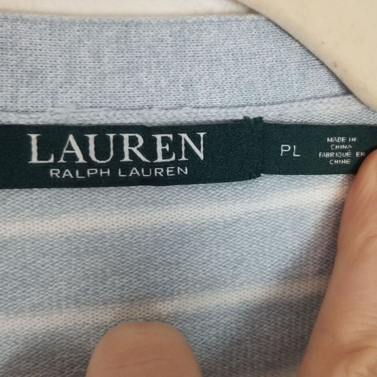 Lauren Ralph Lauren Lauren Ralph Lauren Women Striped Cardigan Sweater LP Preppy Size L / US 10 / IT 46 - 6 Thumbnail