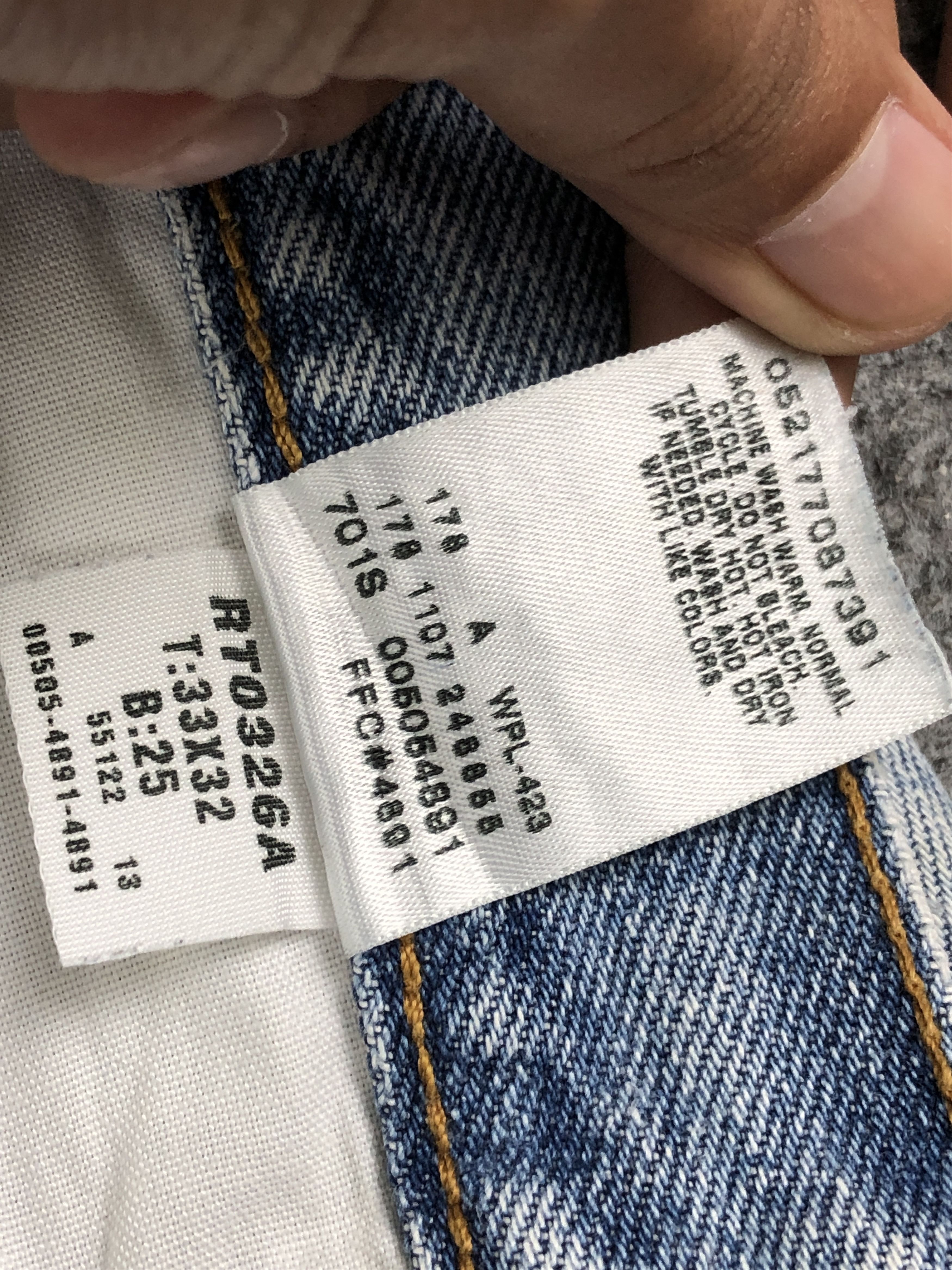 Levi's Vintage Light Washed Levis 505 Jeans DP2538 Size US 31 - 8 Thumbnail