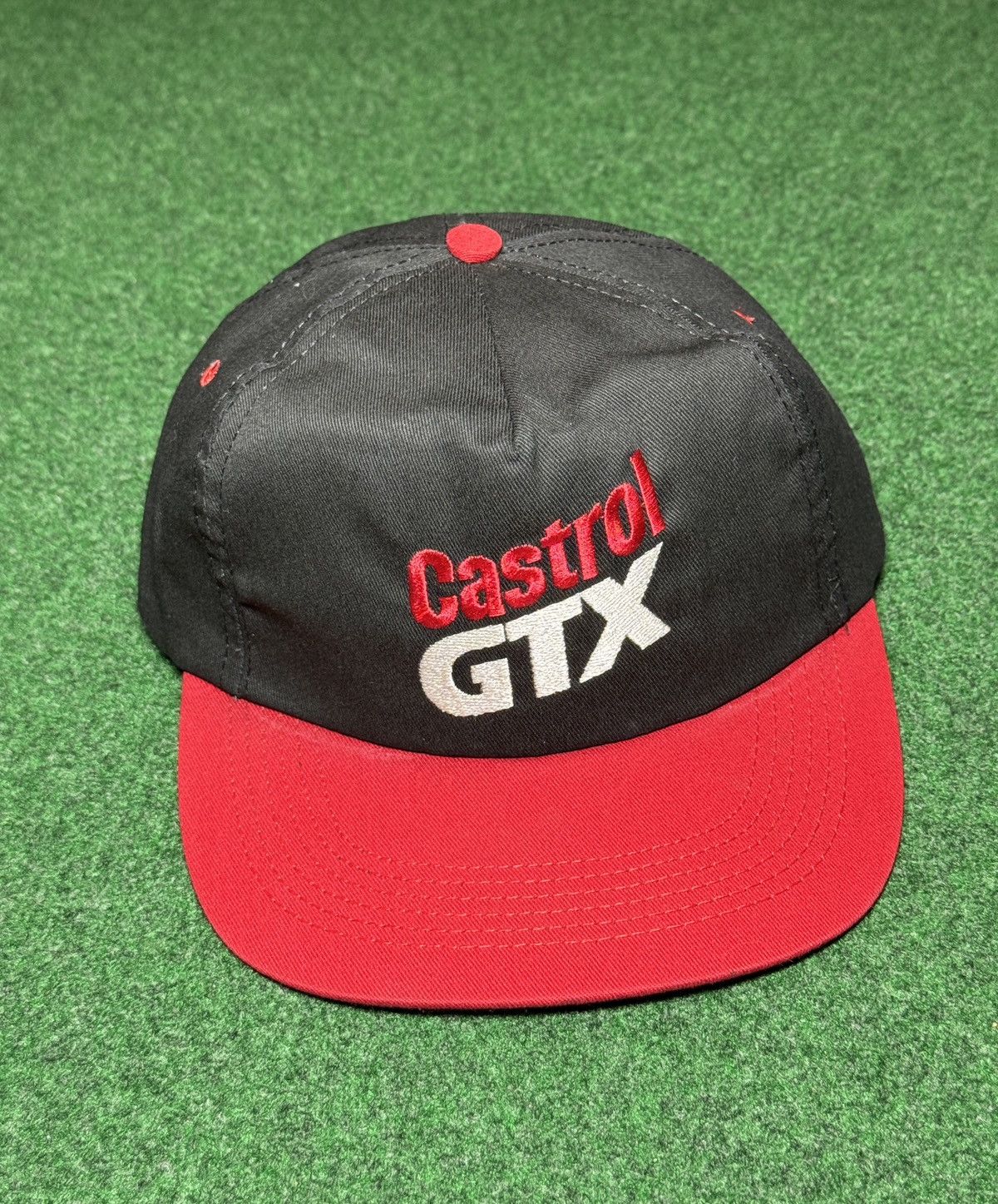 Vintage Castrol GTX Motor Oil Racing 80s 90s Snapback Cap Hat Size ONE SIZE - 1 Thumbnail