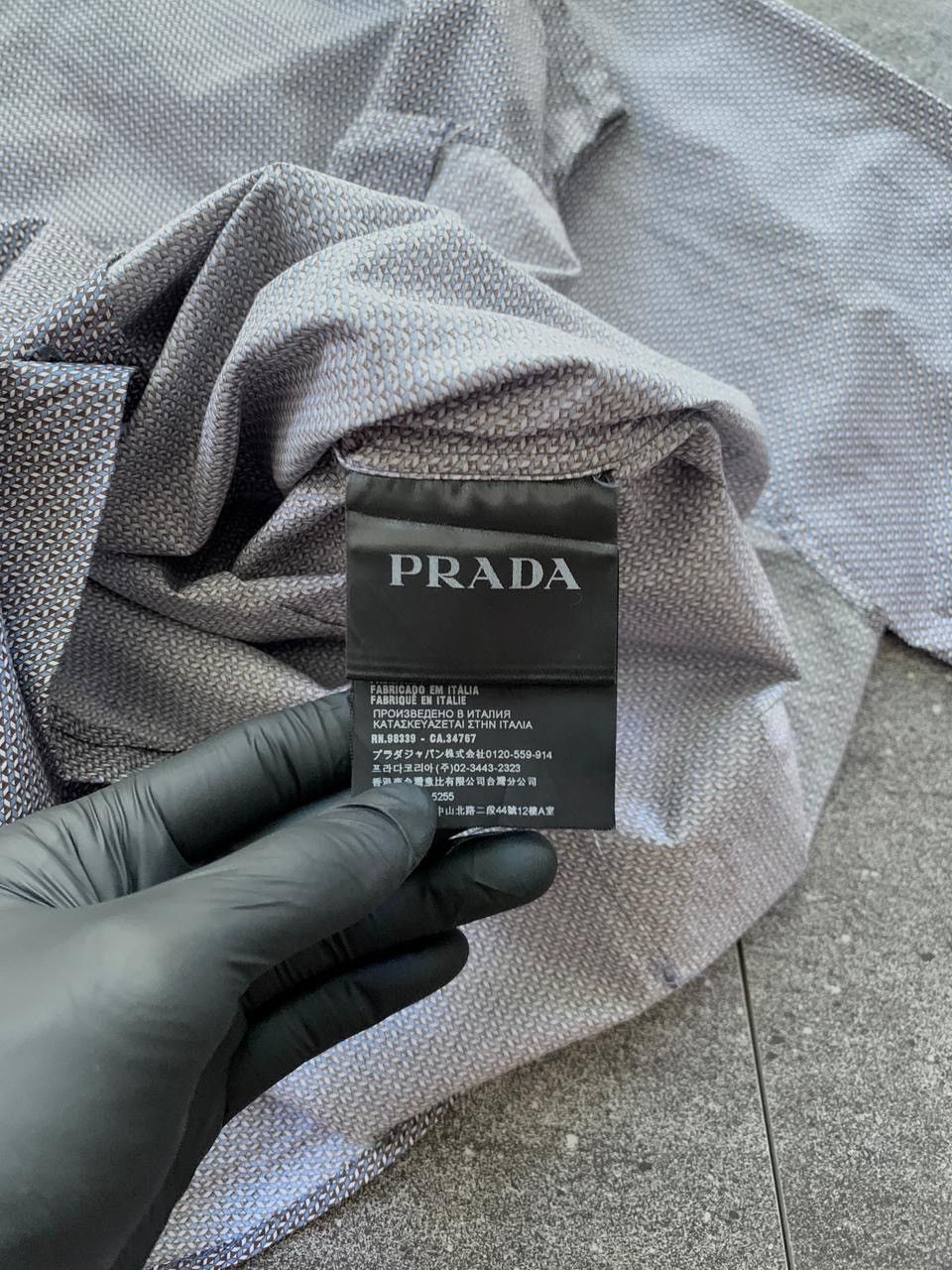 Prada FREE TAX! Printed Graphic Ls Shirts Size US M / EU 48-50 / 2 - 7 Thumbnail